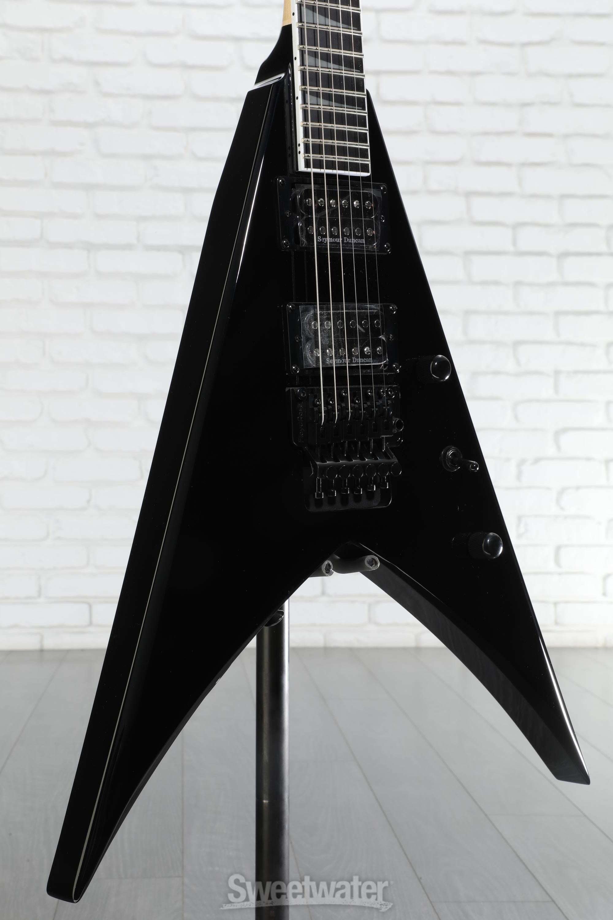 ギター JACKSON PRO KING V KVMG SW/BK BEVELS Pro Series King V™ KV