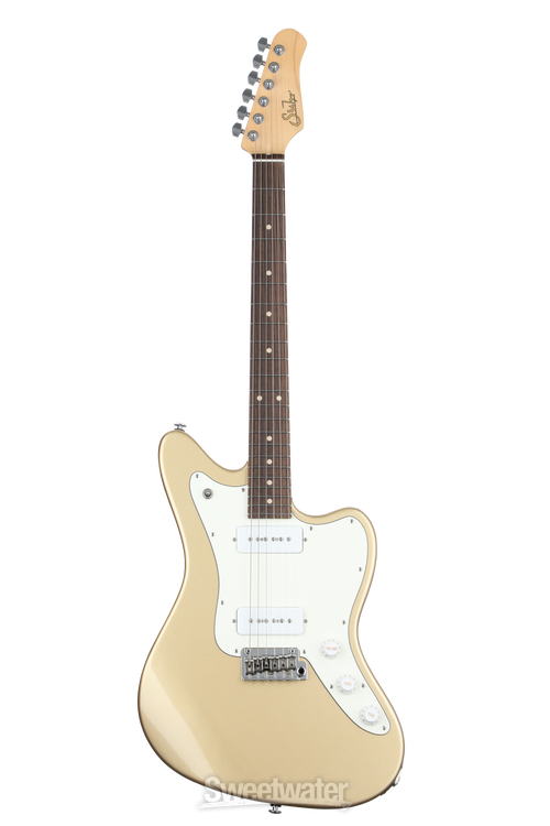 Suhr Classic JM Tremolo S90 Electric Guitar - Gold | Sweetwater