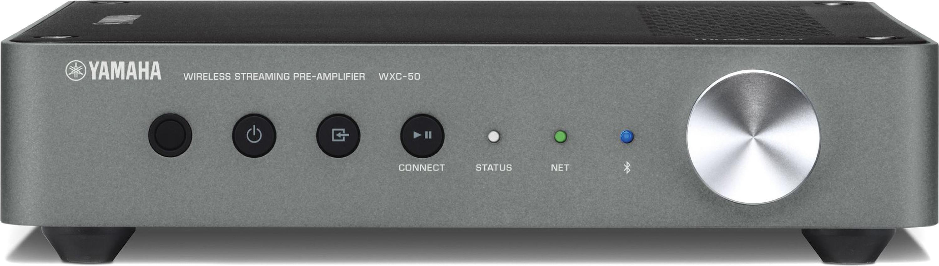 Yamaha WXC-50 Wireless Streaming Preamplifier - Dark Silver