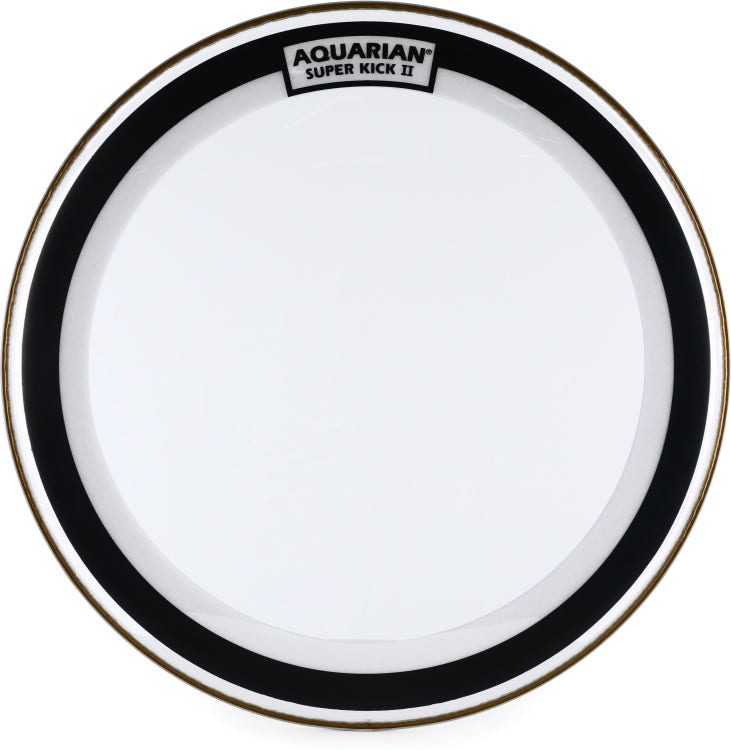 Aquarian Superkick II Clear Bass Drumhead - 24 inch
