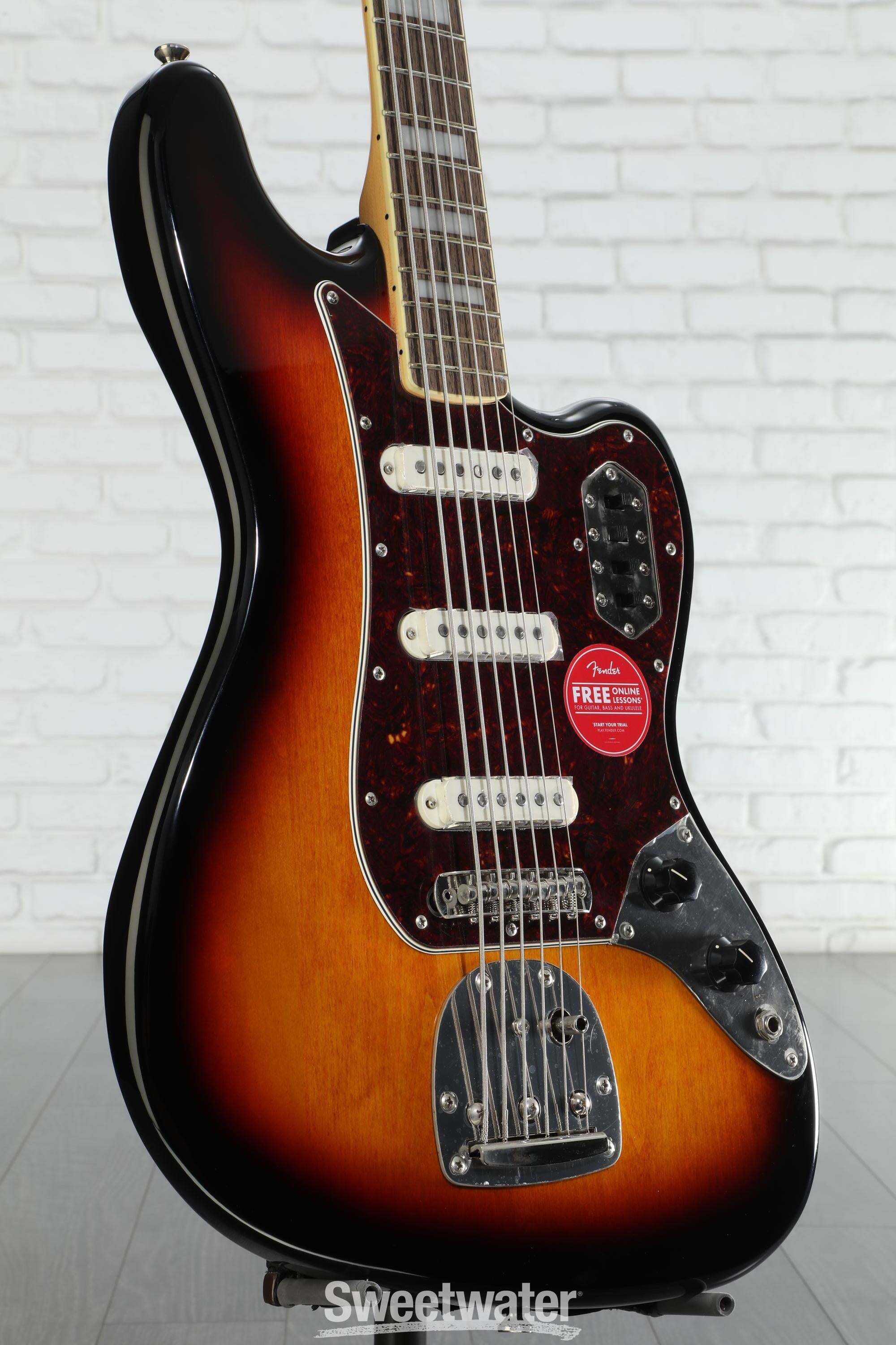 Fender Bass VI サンバースト Squier Classic Vibe Bass VI Guitar - 3-tone Sunburst | Sweetwater