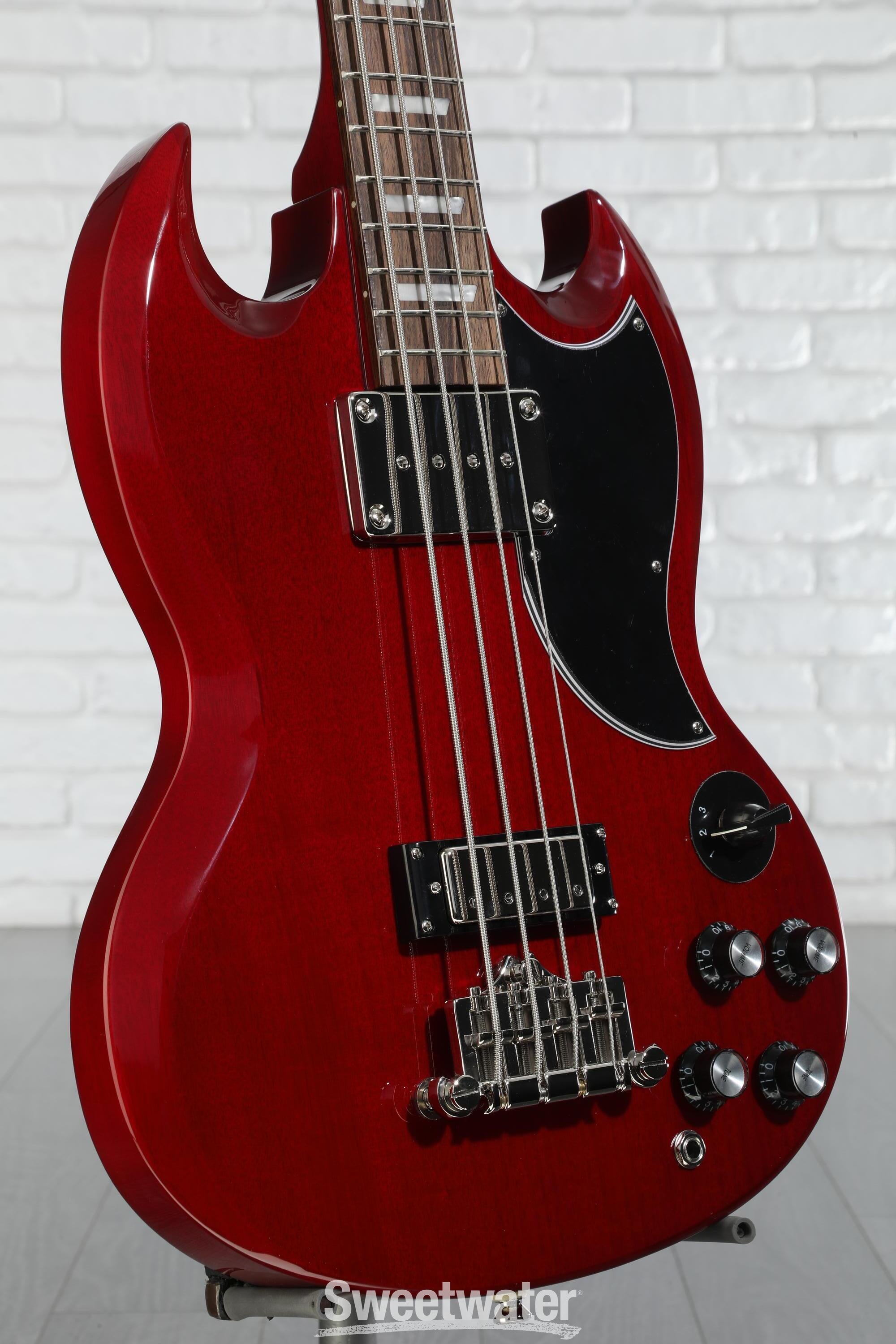Epiphone EB-3 Bass Guitar - Cherry | Sweetwater