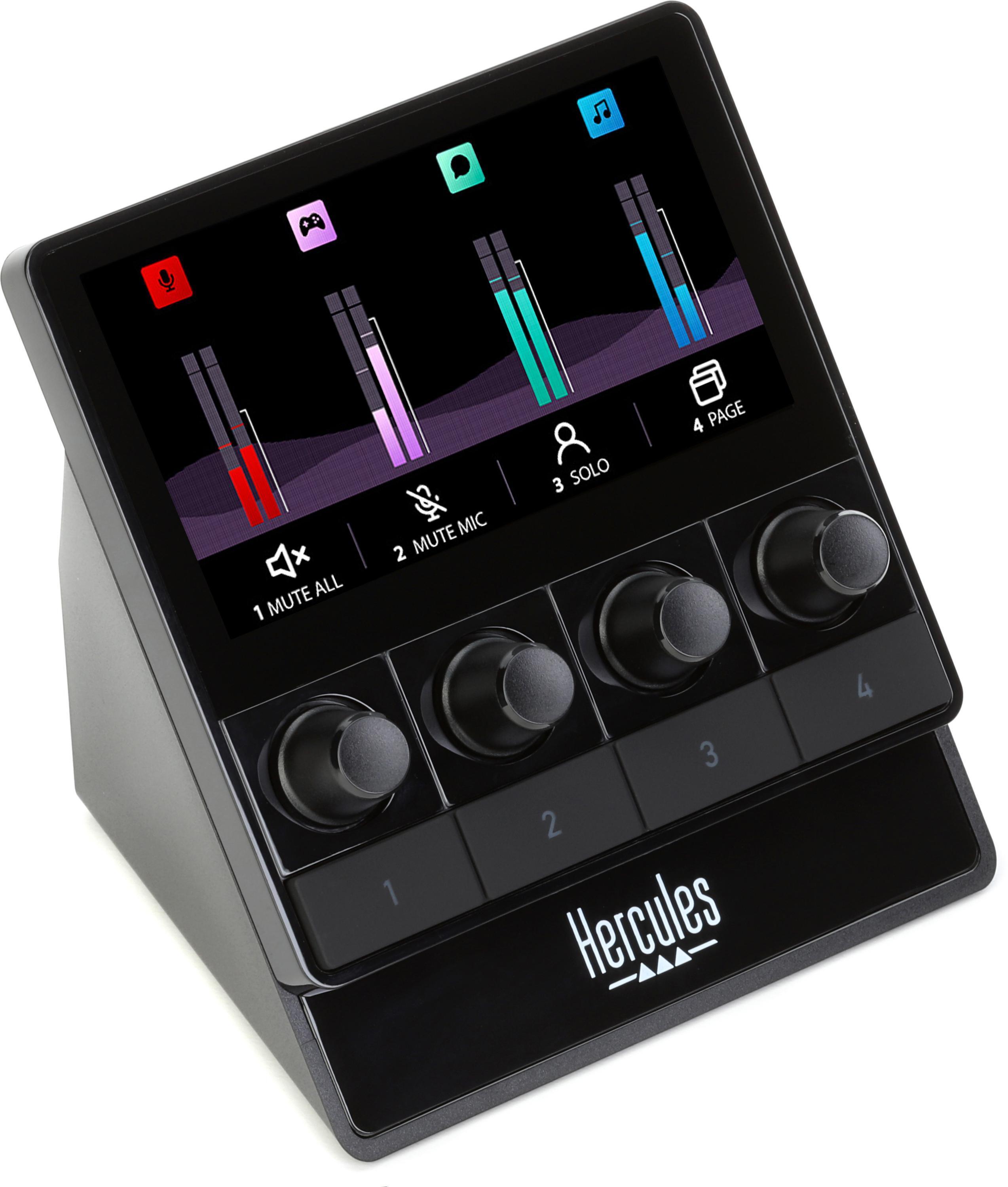 Hercules DJ Stream 100 8-track Audio Controller | Sweetwater