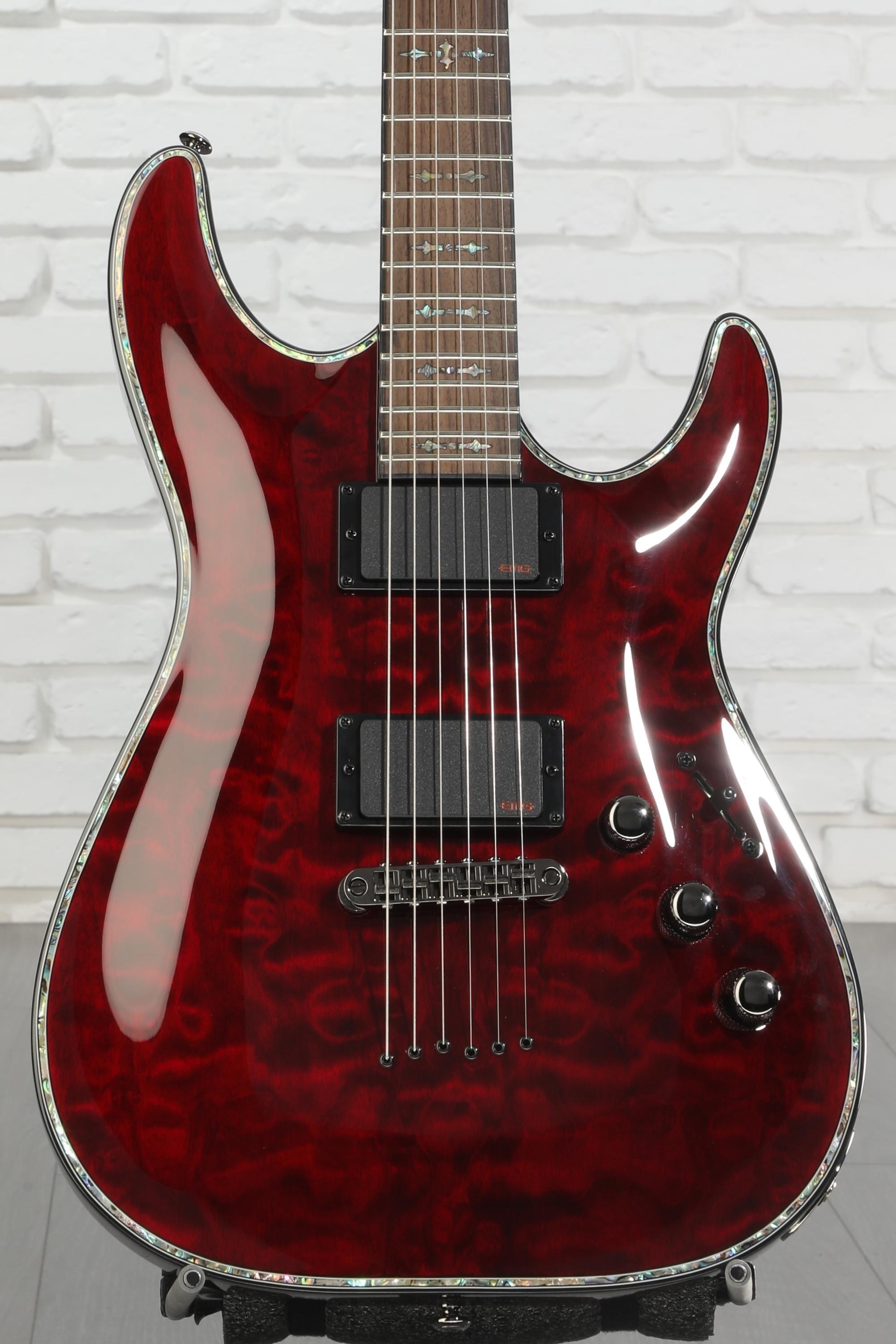 Schecter Hellraiser C-1 Electric Guitar - Black Cherry | Sweetwater