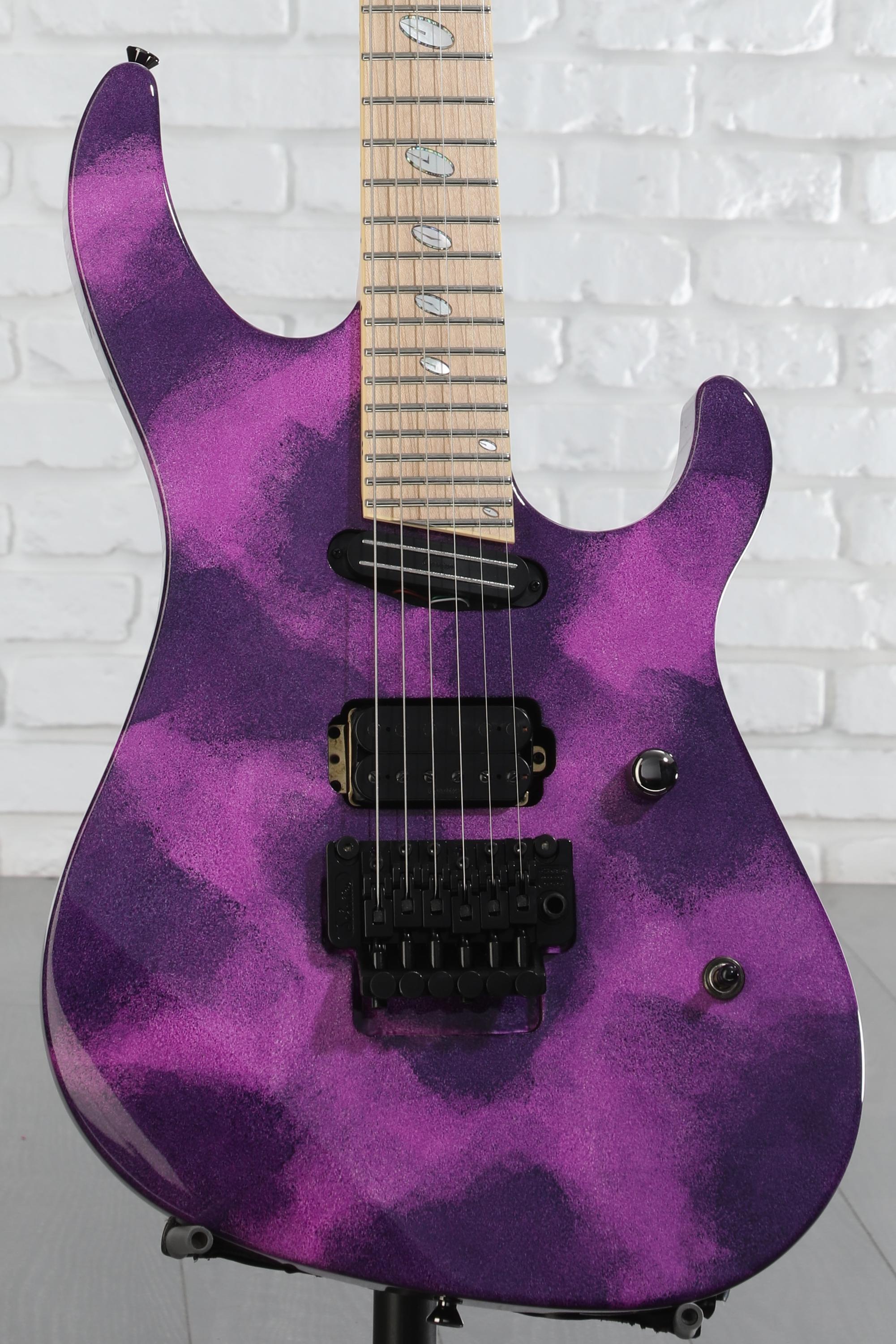 ギター Caparison Horus M3 Caparison Guitars Horus-M3 - Trans Spectrum Black with Ebony