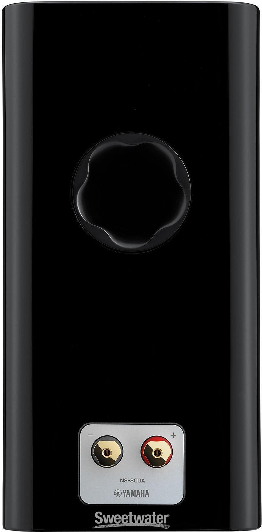 Yamaha NS-800A Passive Bookshelf Speaker - Piano Black | Sweetwater