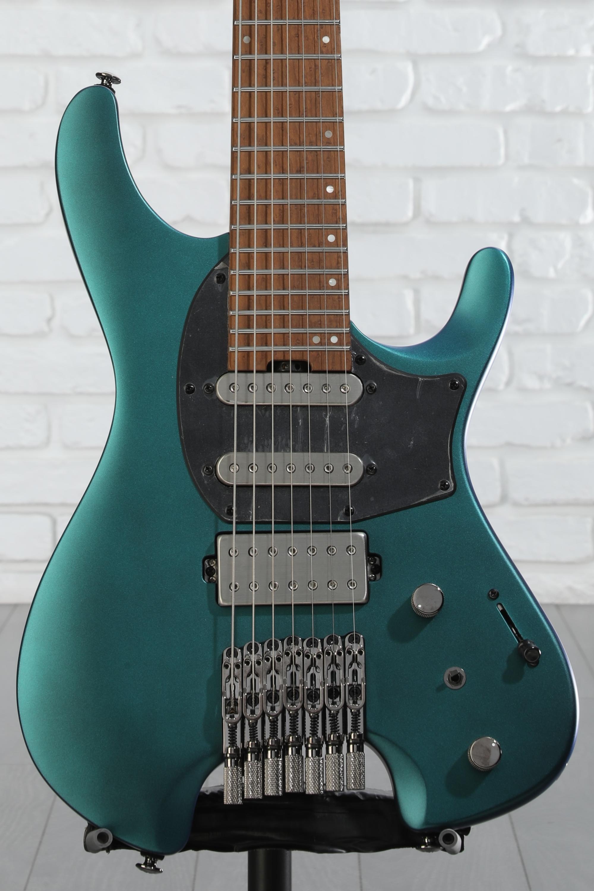 Ibanez Q547 7-string Electric Guitar - Blue Chameleon
