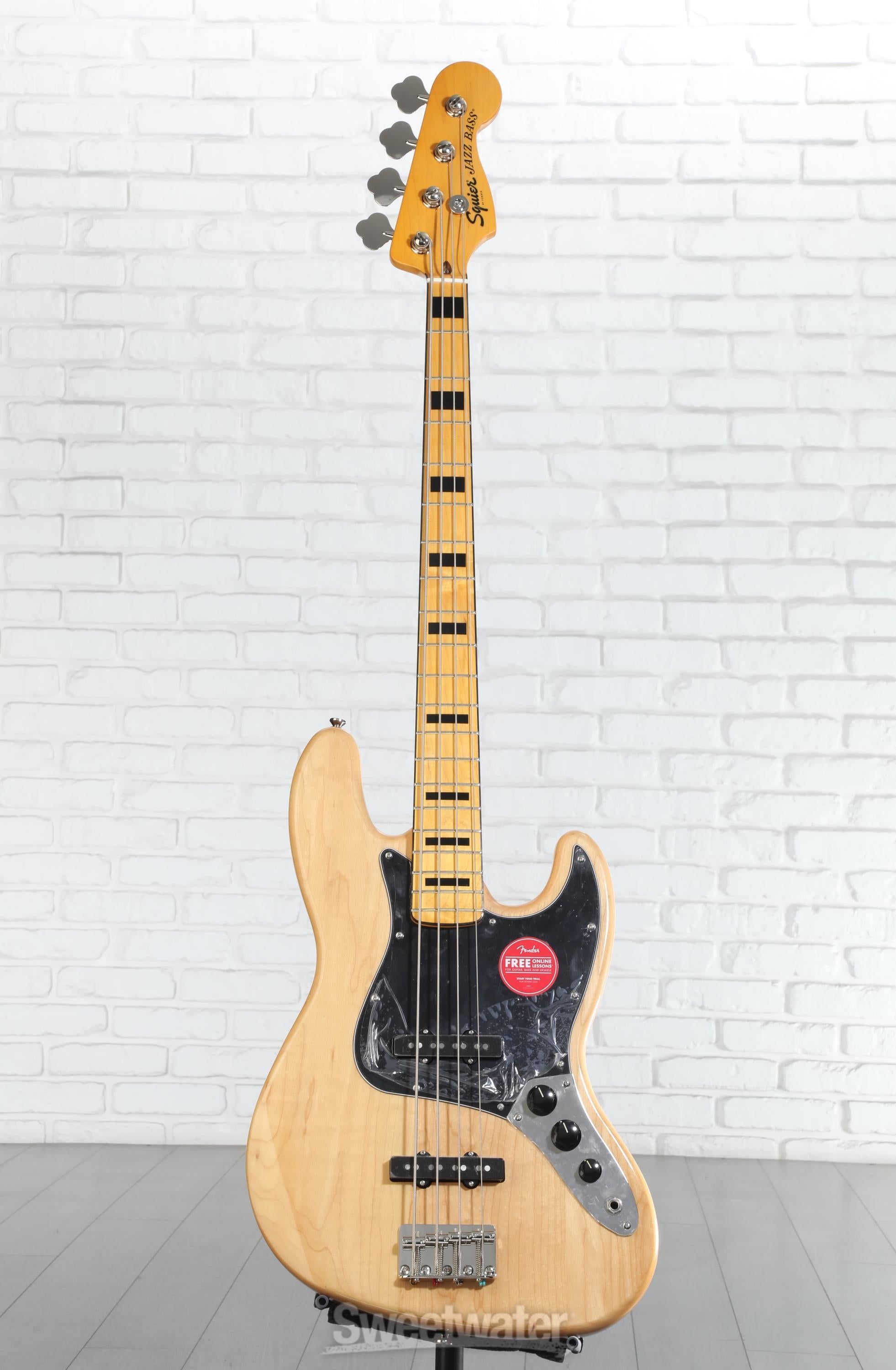 ベース Squier Classic Vibe 70s Jazz Bass Squier Classic Vibe '70s Jazz Bass Maple Fingerboard Natural