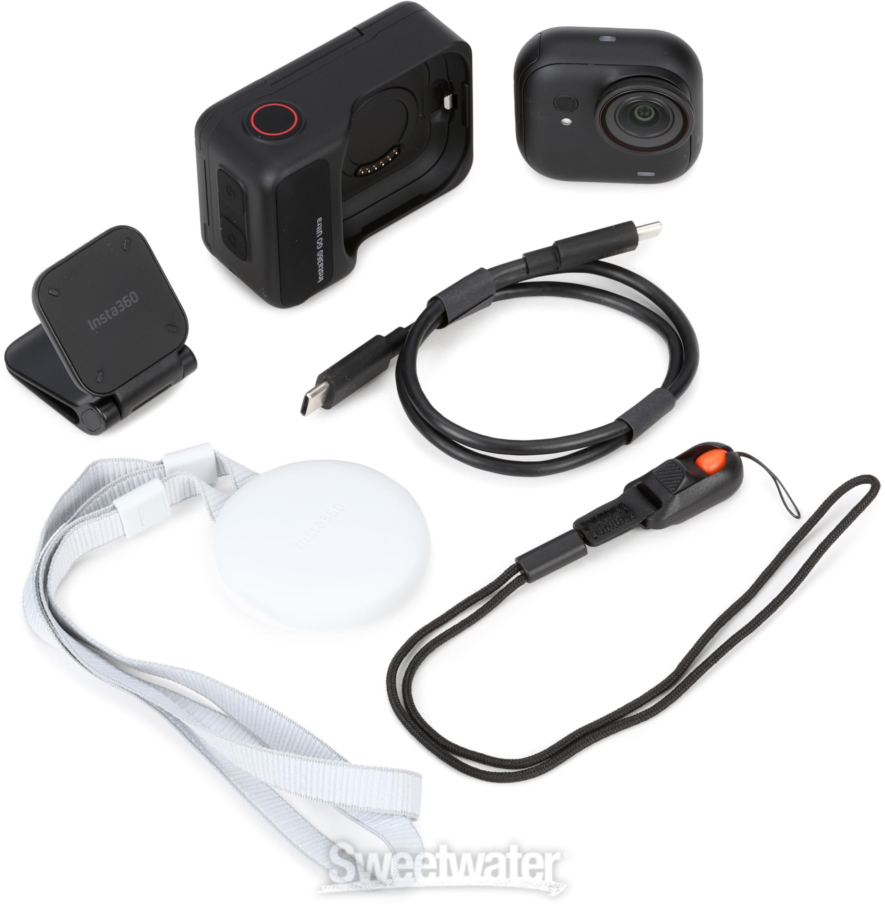 Insta360 GO Ultra Standard Bundle - Midnight Black | Sweetwater