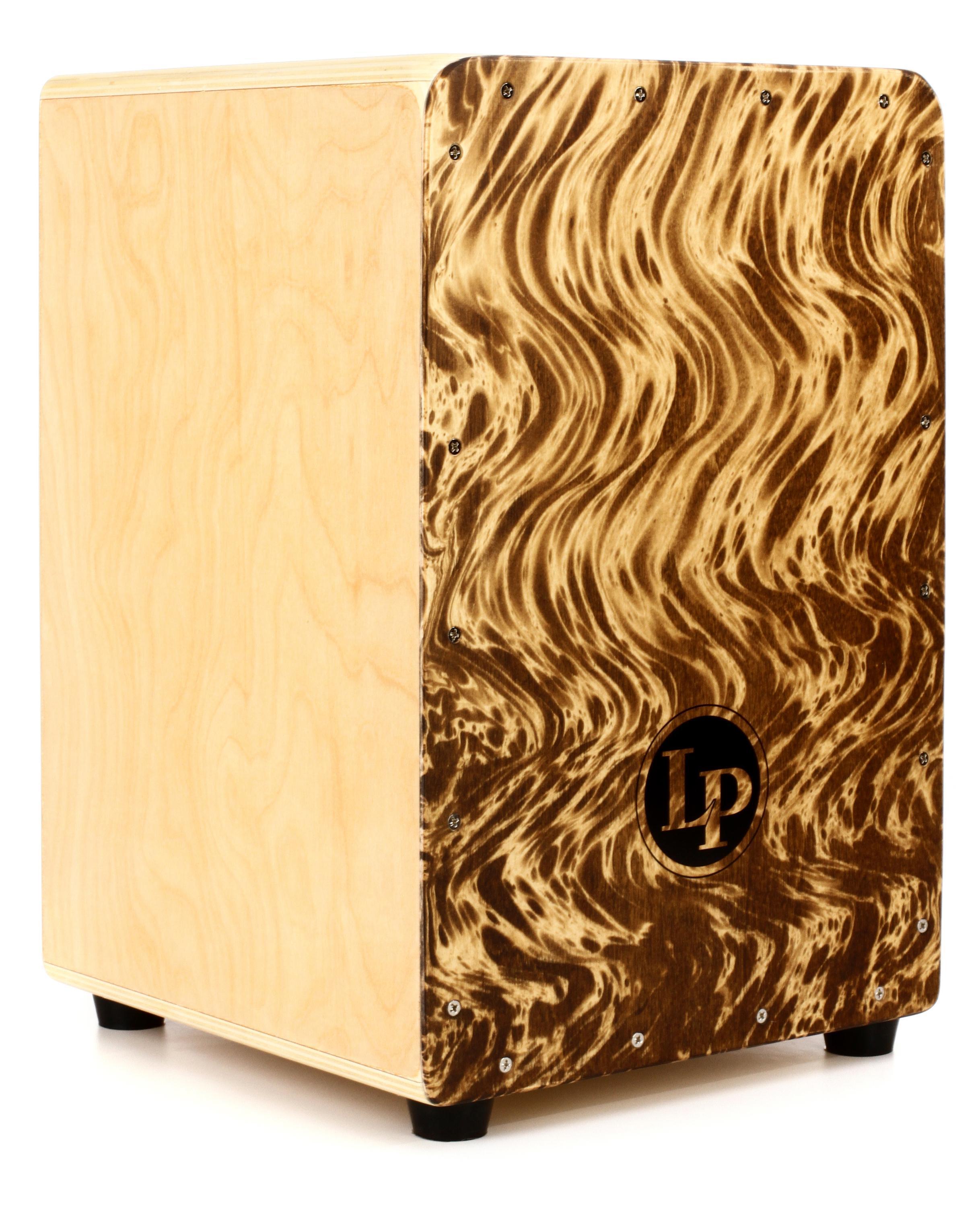 LP Aspire Cajon カホン LPA1332-DWS Amazon.com: LP Aspire Accents Wire Cajon Dark Wood Streak LPA1332