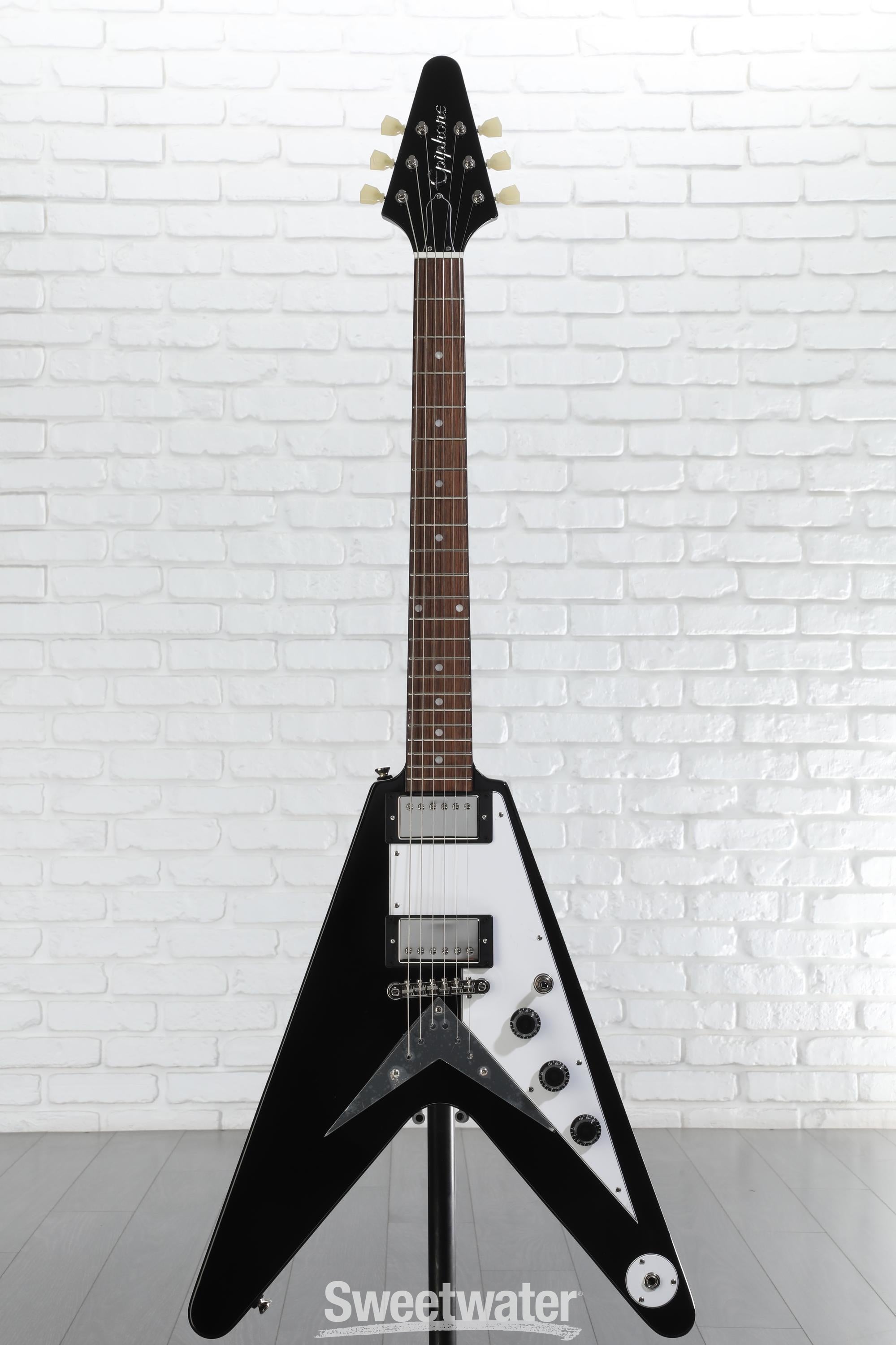 【今週末で終了予定】EMG搭載 Epiphone Flying V Epiphone Limited Edition Jeff Waters Annihilation-II Flying