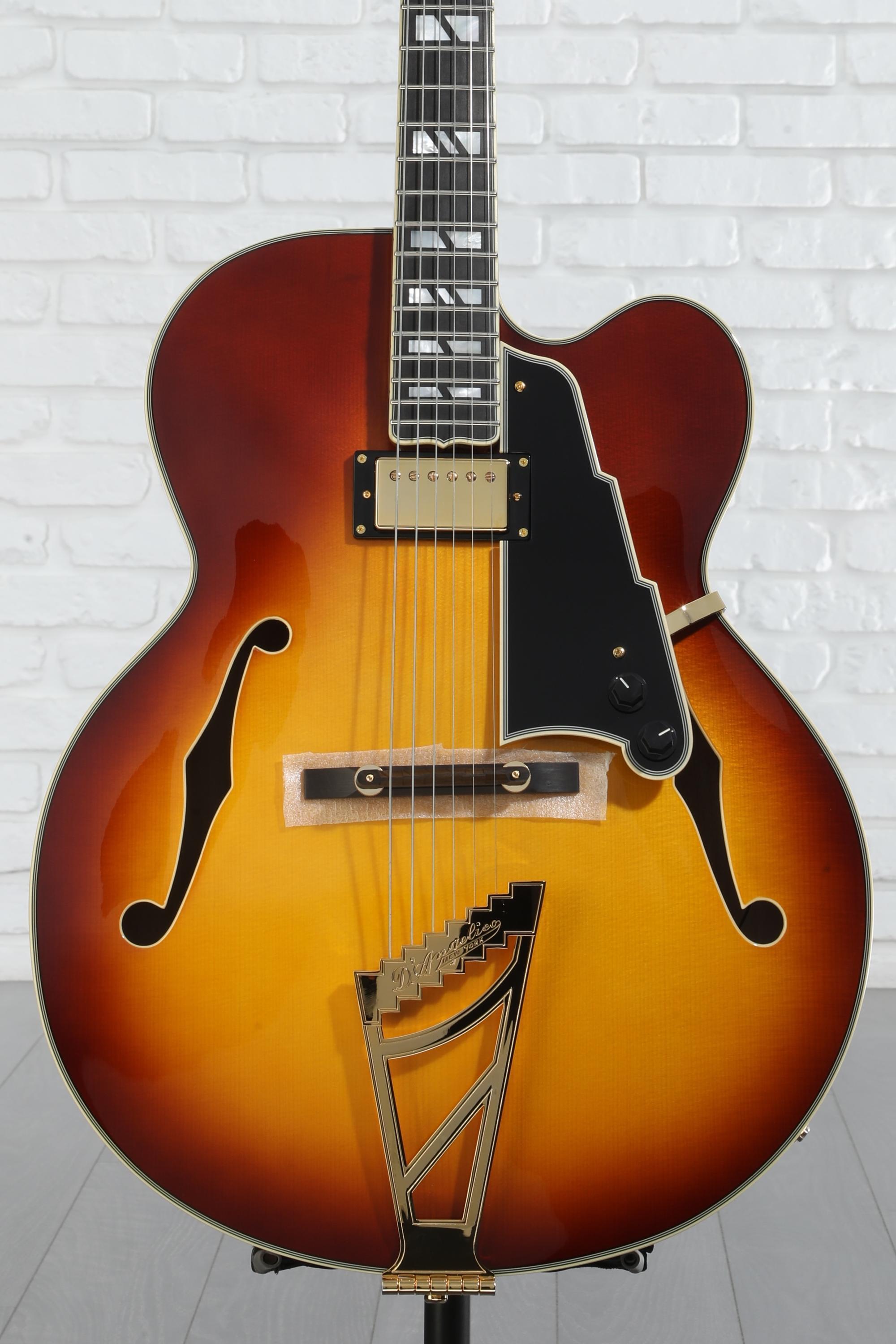 D'Angelico Excel EXL-1 Hollowbody Electric Guitar - Dark