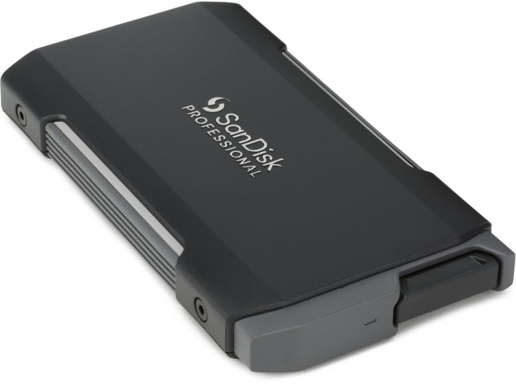 SanDisk Extreme 1TB Portable External SSD Flash Storage Drive - Black