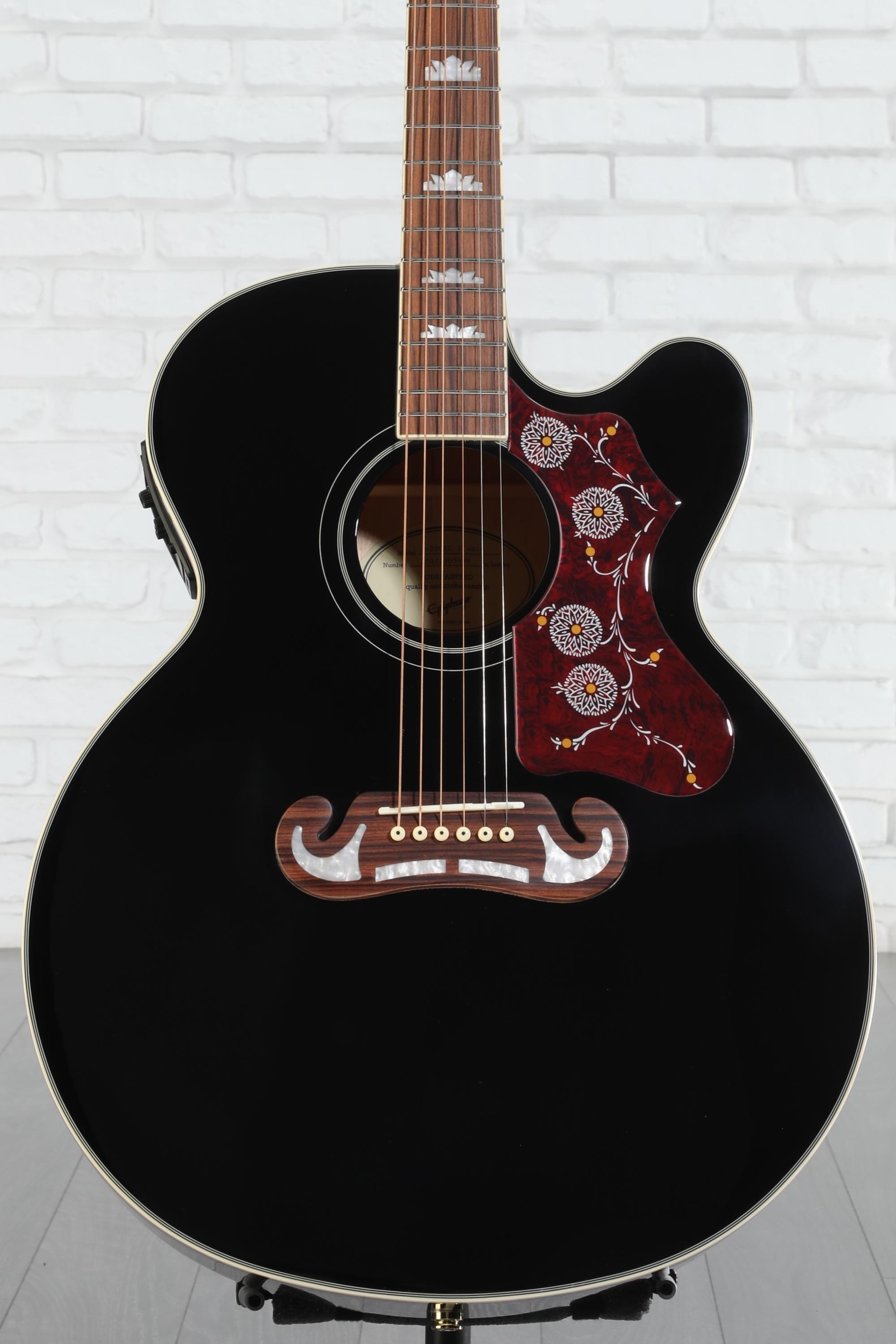 【美品】EPIPHONE EJ-200SCE/N Epiphone EJ-200SCE - Natural | Sweetwater