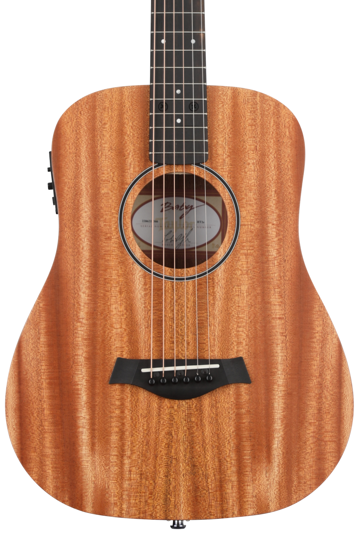 ギター Baby Taylor BT2e Mahogany-e Taylor Baby Mahogany BT2e Acoustic-Electric Guitar - Natural