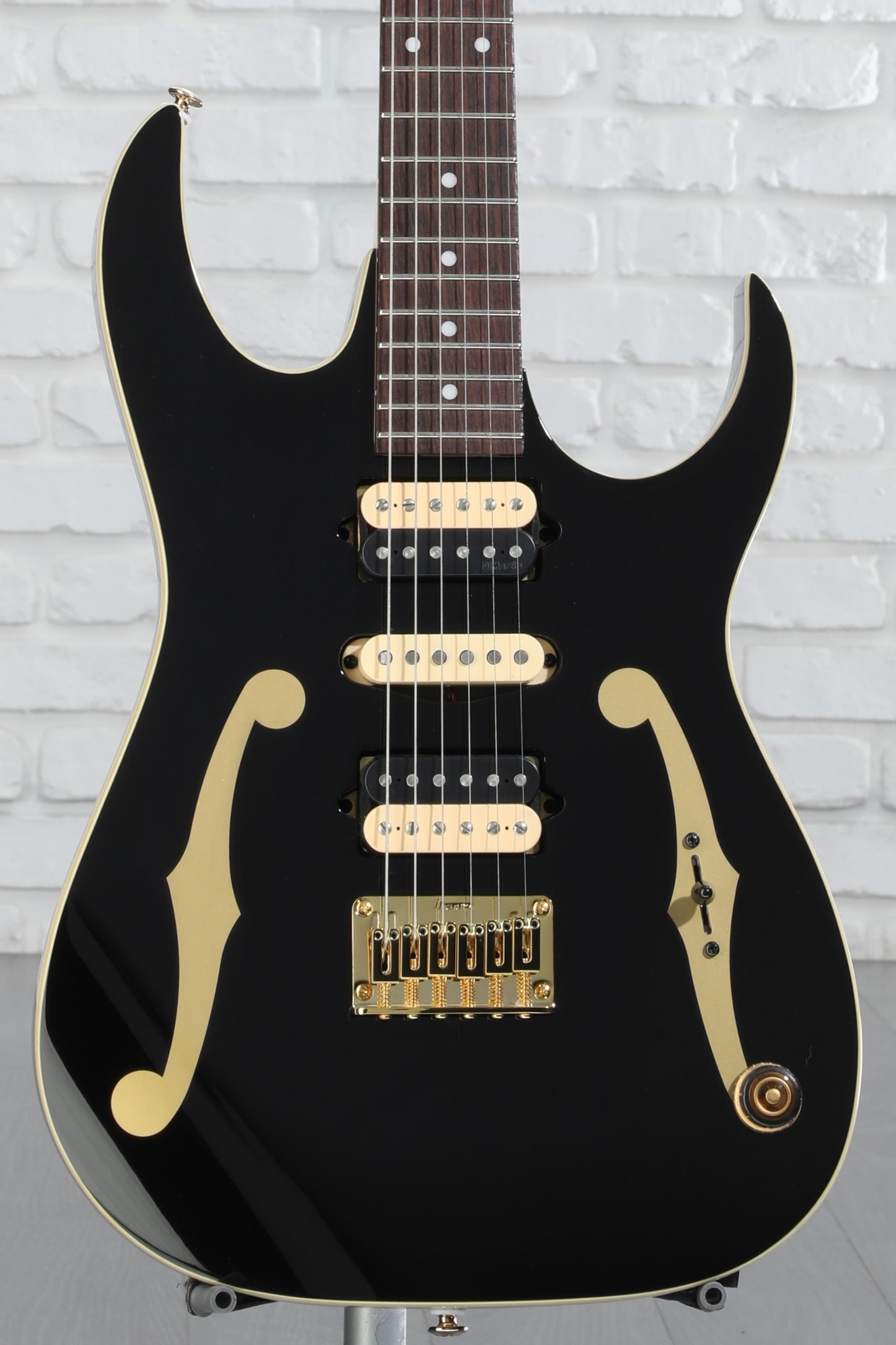 Ibanez Paul Gilbert Signature PGM50 Electric Guitar - Black | Sweetwater