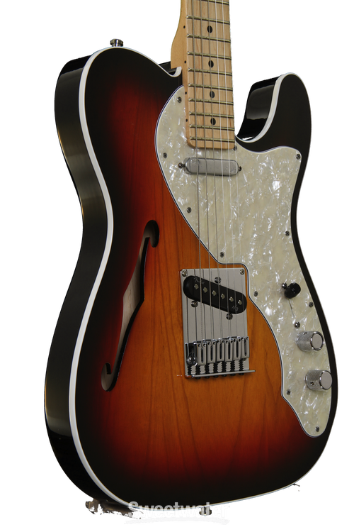 Fender American Deluxe Telecaster Thinline - 3-Color Sunburst
