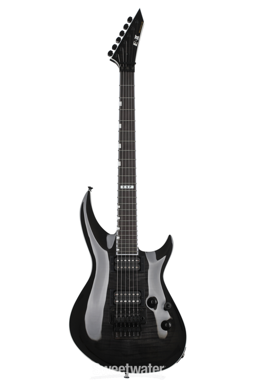 ESP E-II Horizon-III FR Electric Guitar - See-thru Black Sunburst
