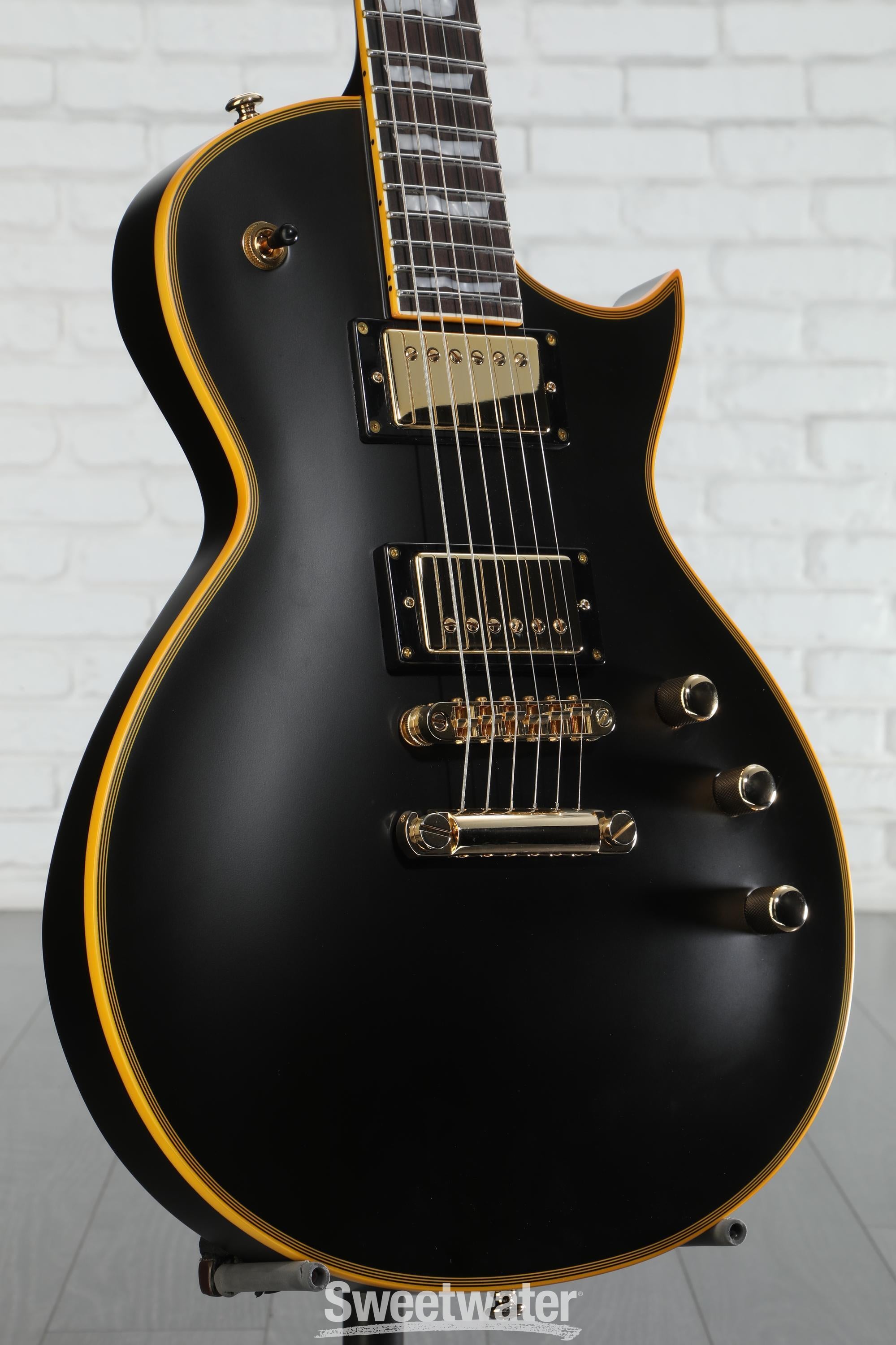 ltd ec1000 deluxe ビンテージブラック ESP LTD EC-1000 Deluxe Series Guitar | zZounds