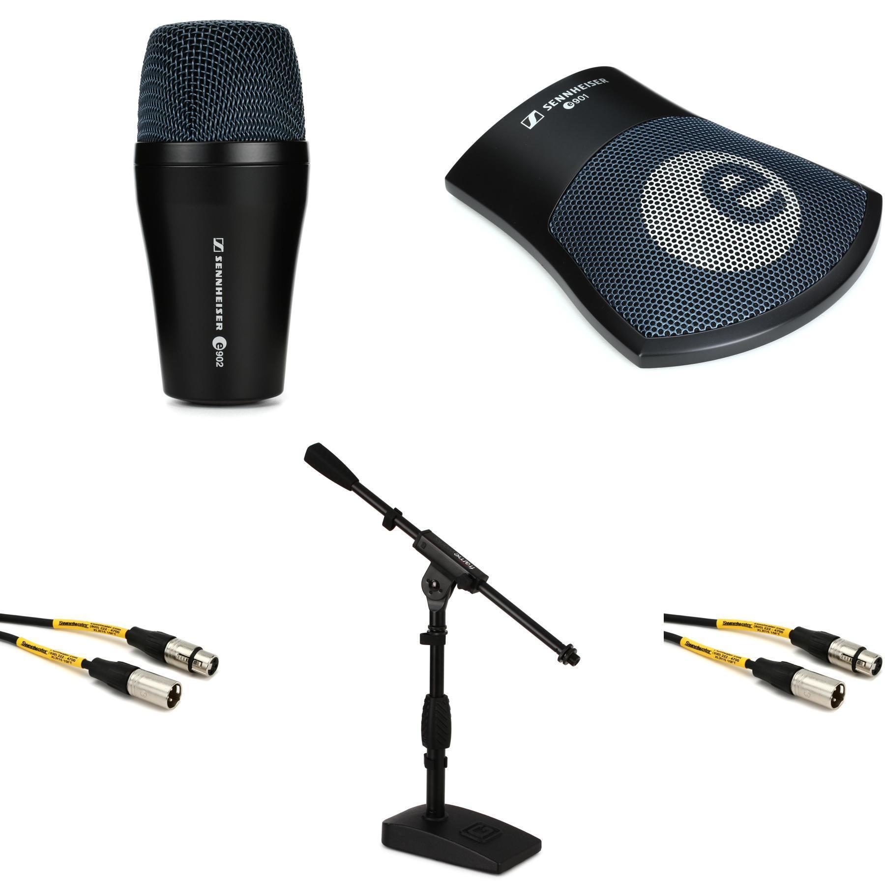 Sennheiser e 901 and e902 Kick Drum Mic Bundle | Sweetwater