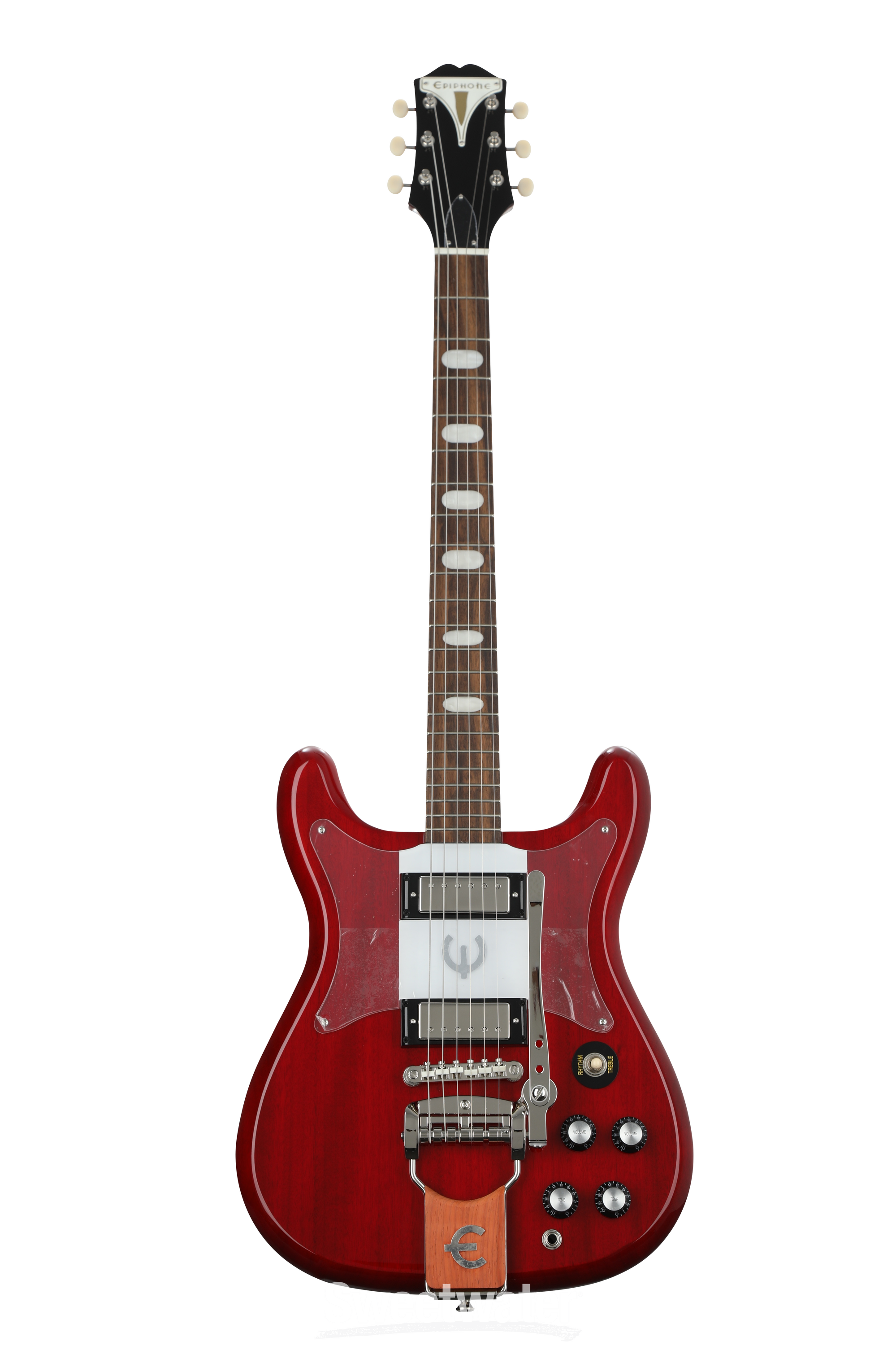 Epiphone Crestwood Custom (Tremotone) Electric Guitar - Cherry 