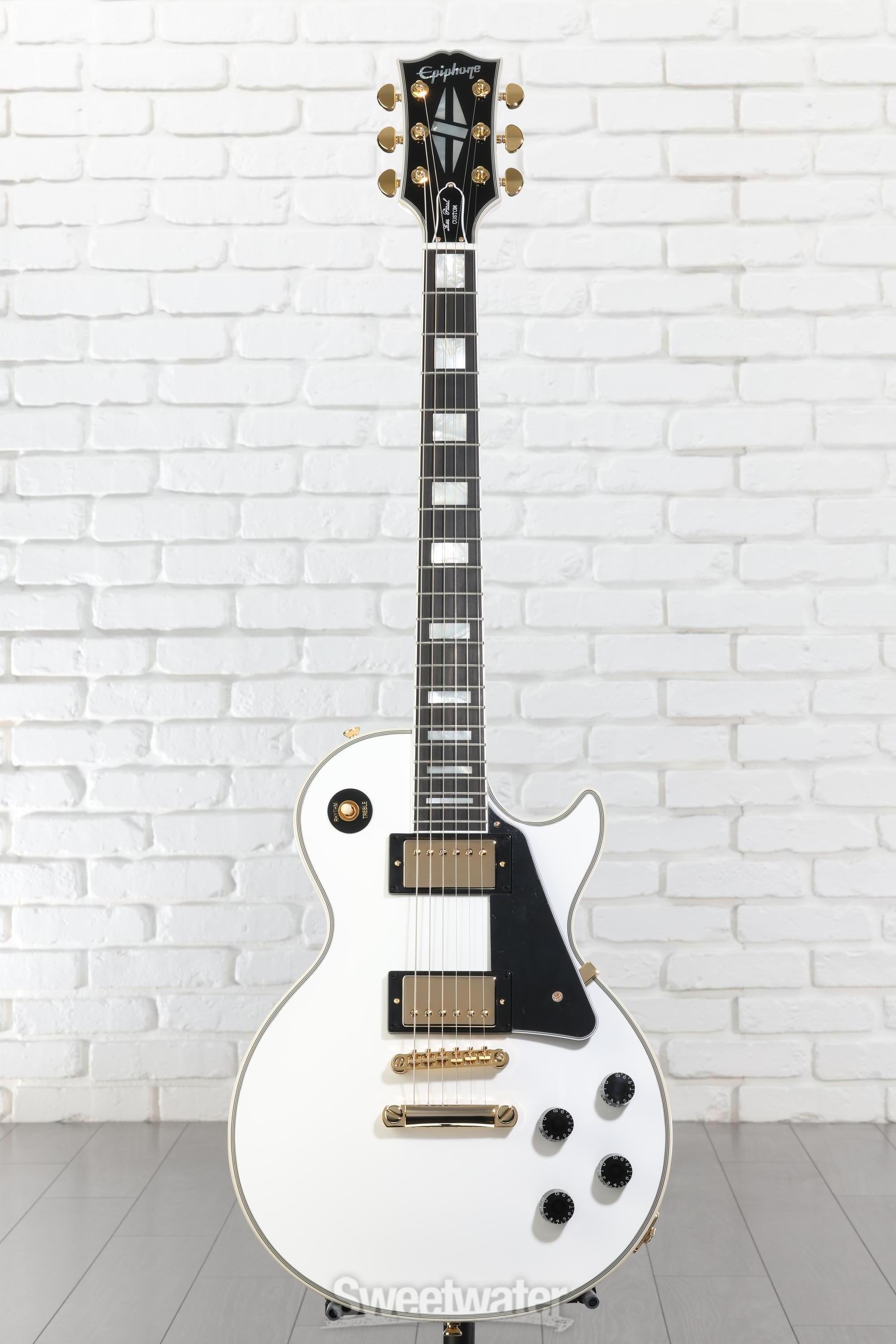 Epiphone Inspired by Gibson Custom Les Paul Custom Electric Guitar