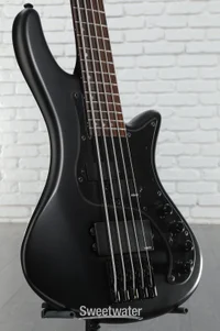 Schecter Stiletto Stealth 5 Bass Guitar - Satin Black