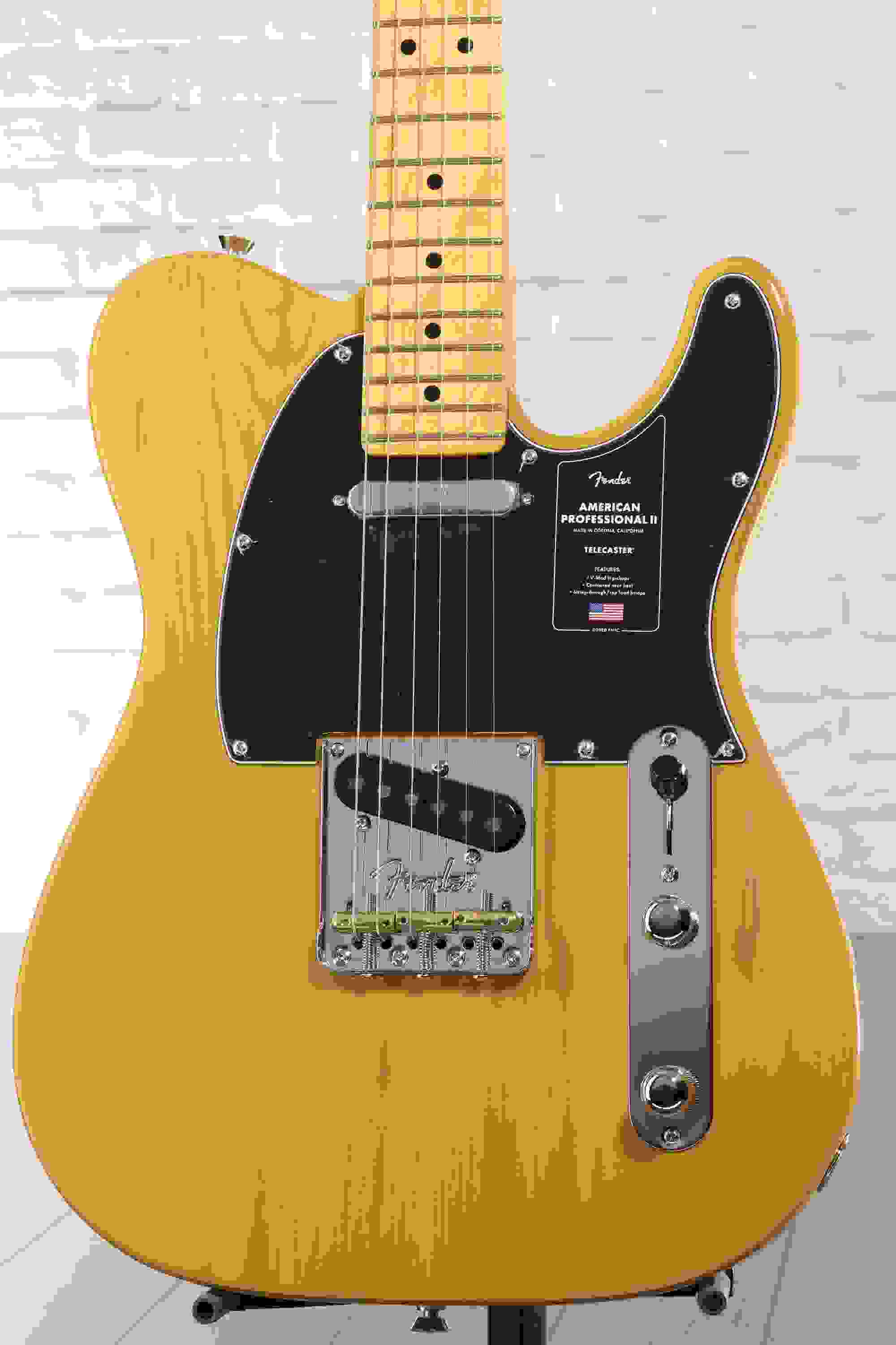 Fender American Professional II Telecaster - Butterscotch Blonde, Maple Fingerboard