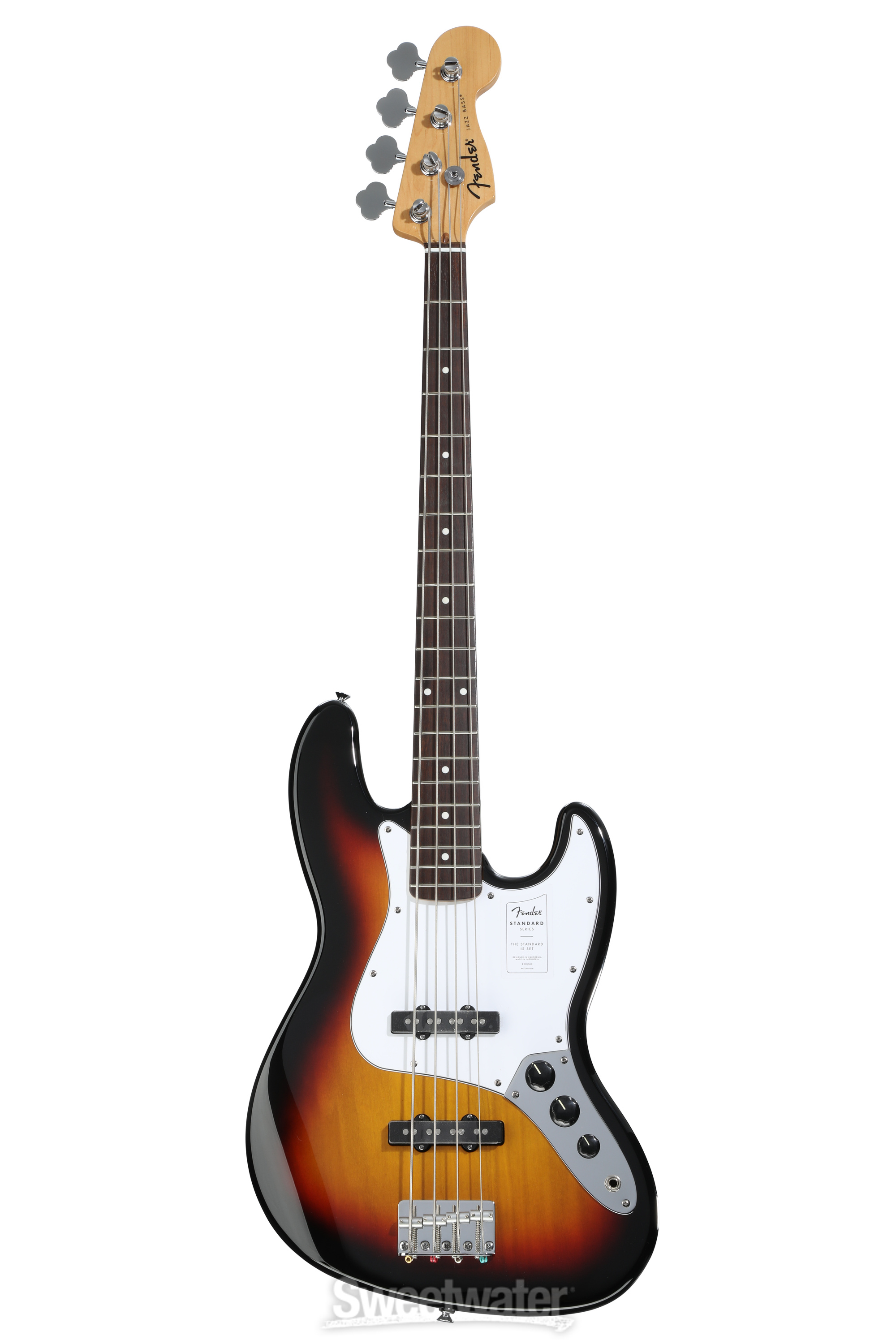 Fender Standard Jazz Bass - 3-color Sunburst, Laurel Fingerboard