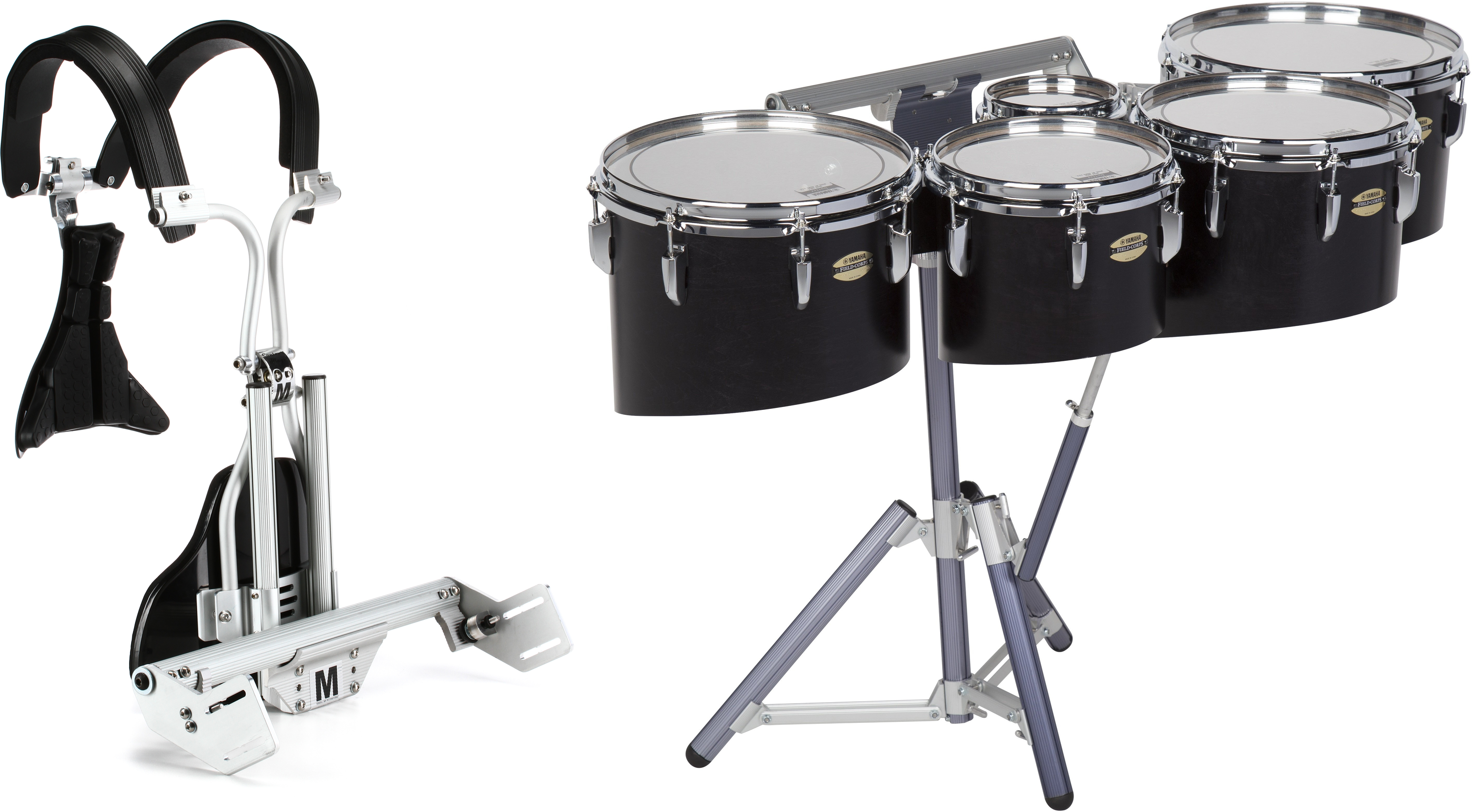 Yamaha 8400 Field-Corps Marching Tenors Bundle - Large Quint