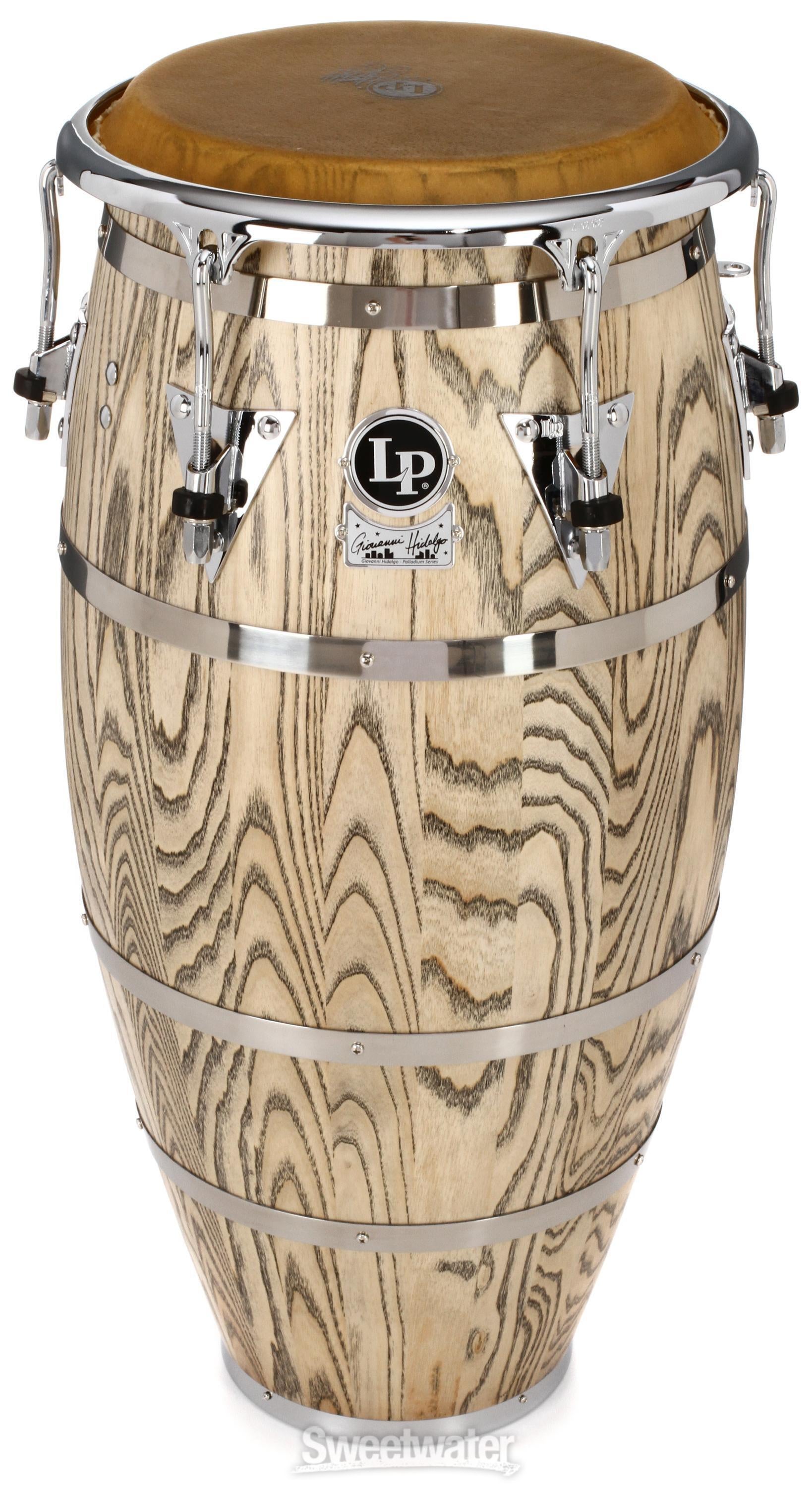 Chapado en Laton 　シルバ Palladium Carpas Latin Percussion Giovanni Palladium Series Tumba - Natural