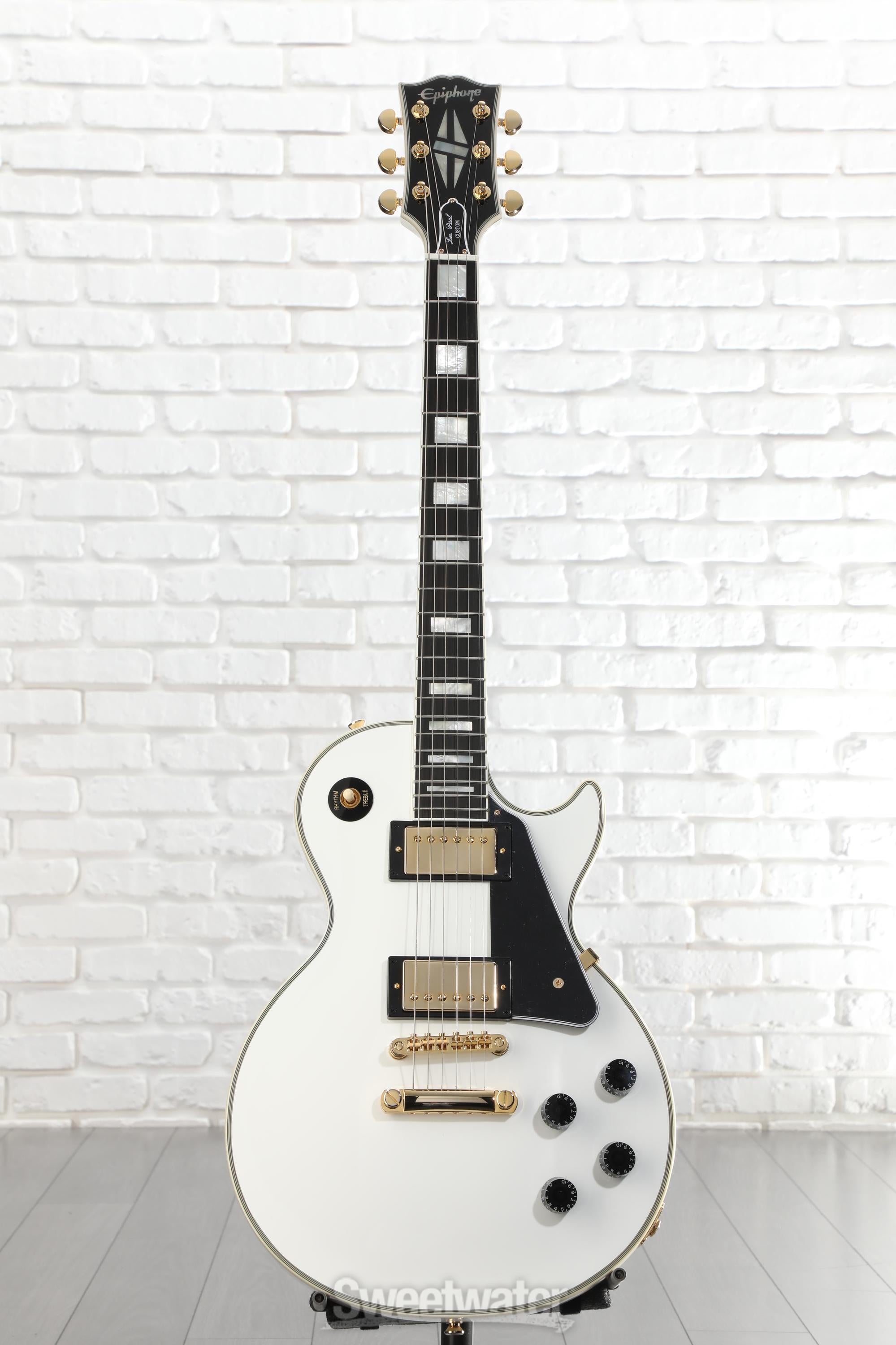Epiphone Inspired by Gibson Custom Les Paul Custom Electric Guitar