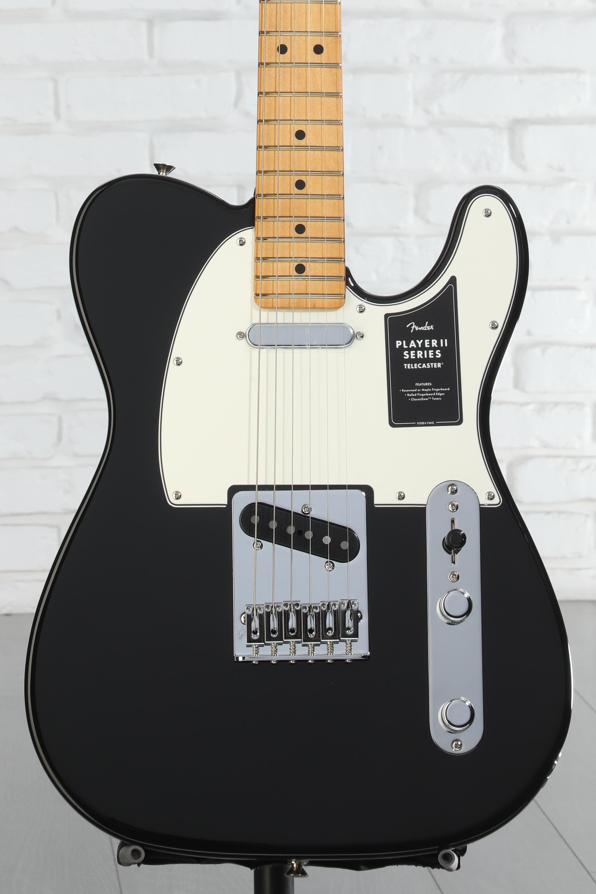 Fender Player II Telecaster Electric Guitar - Black with