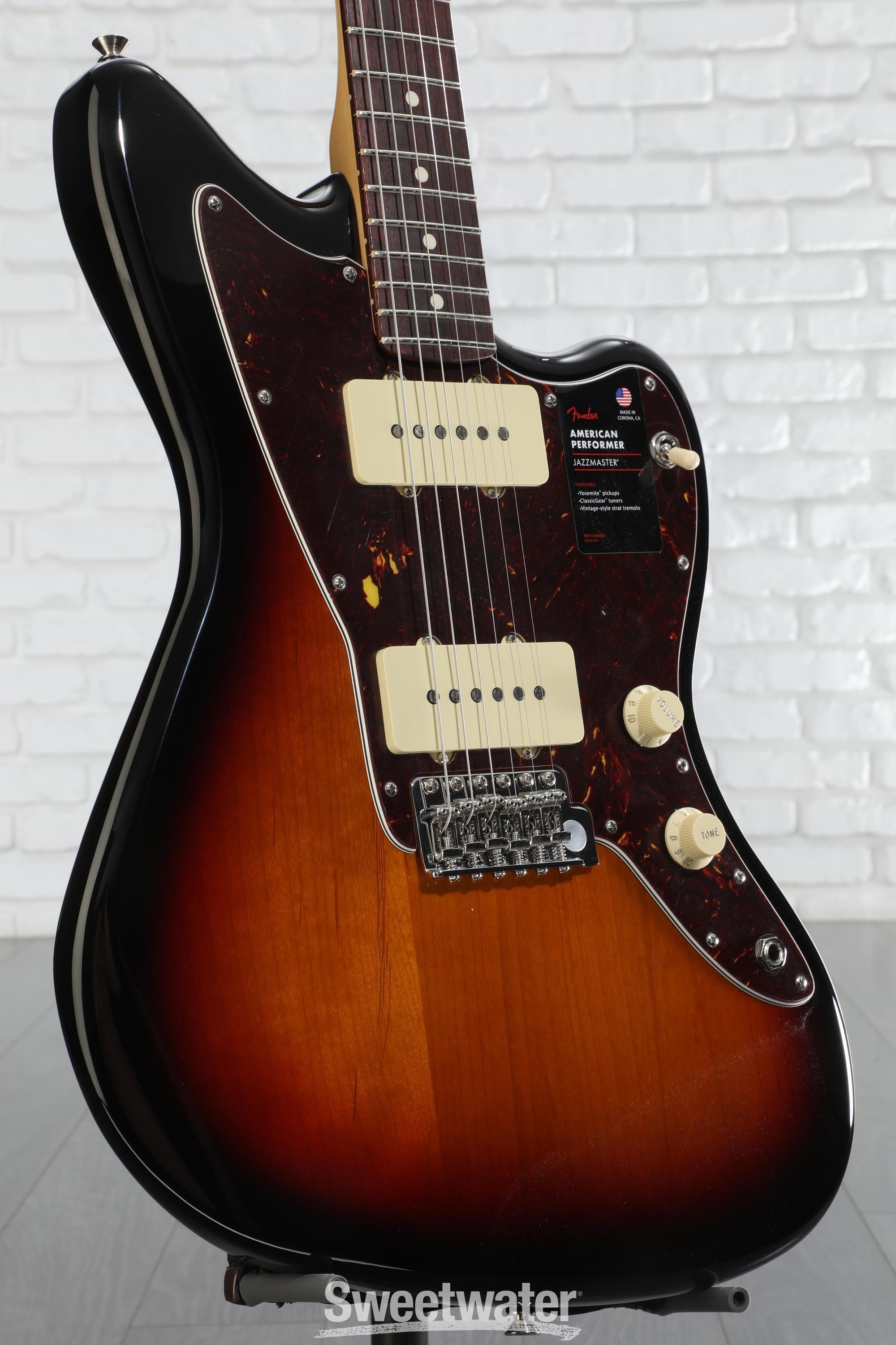 ギター FENDER American Performer Jazzmaster Fender American Performer Jazzmaster - 3-Tone Sunburst with