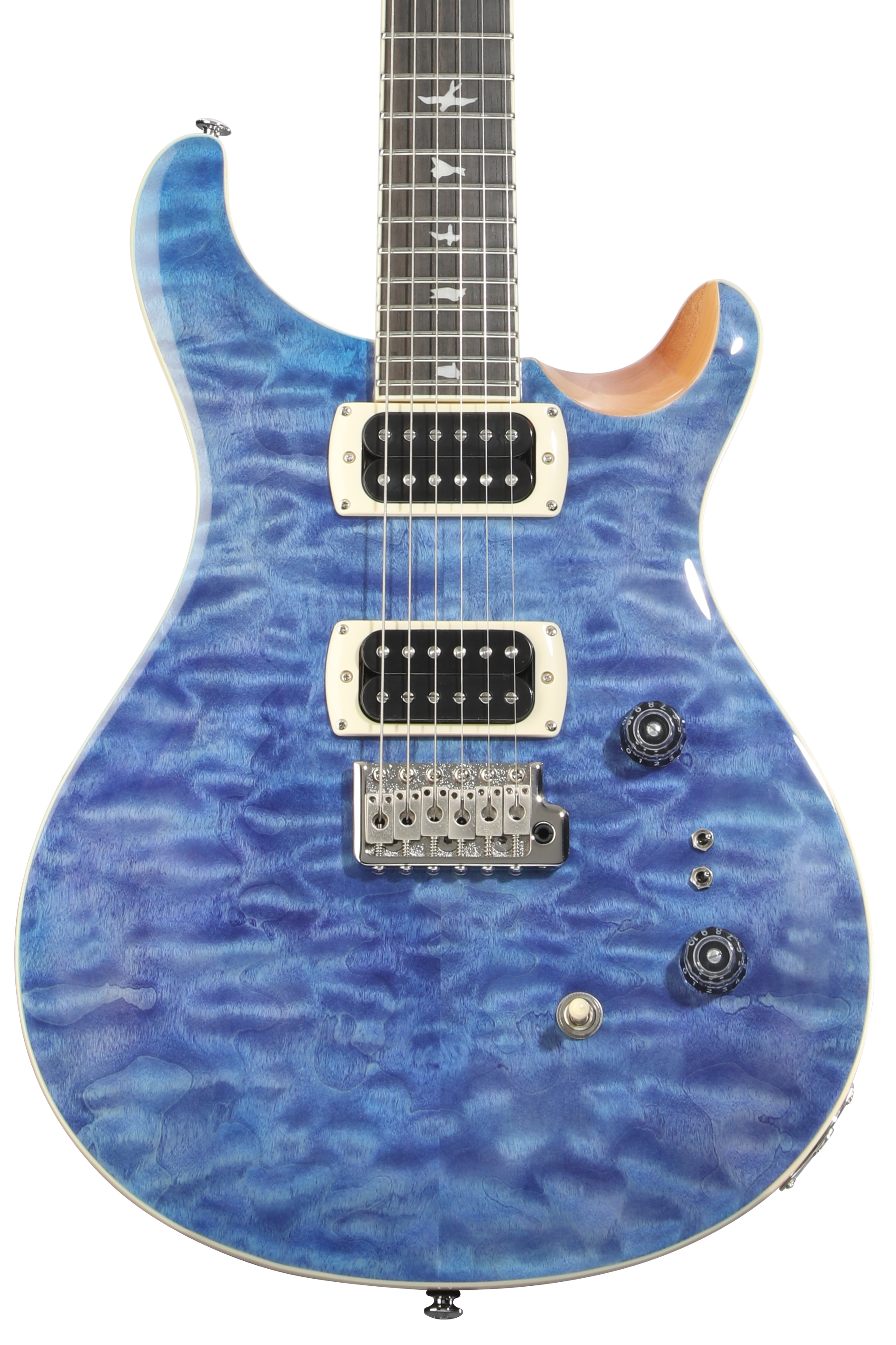PRS SE Custom 24-08 Electric Guitar - Faded Blue | Sweetwater