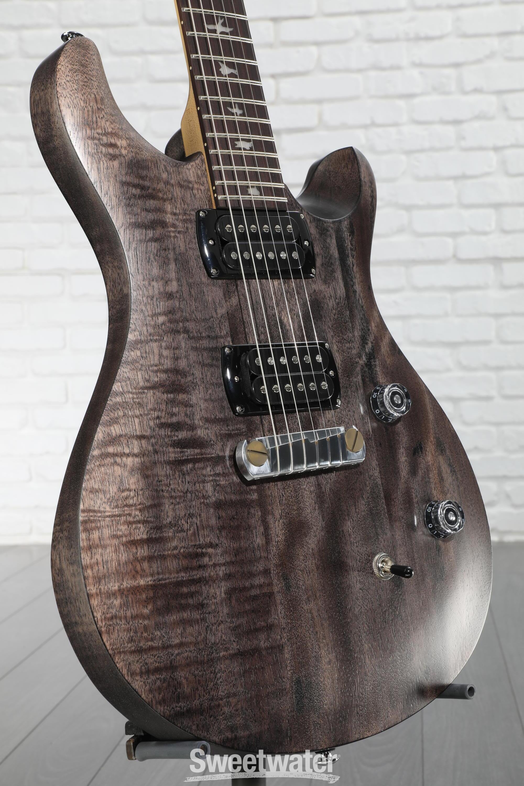 PRS SE CE 24 Standard Satin Stoptail Electric Guitar - Charcoal