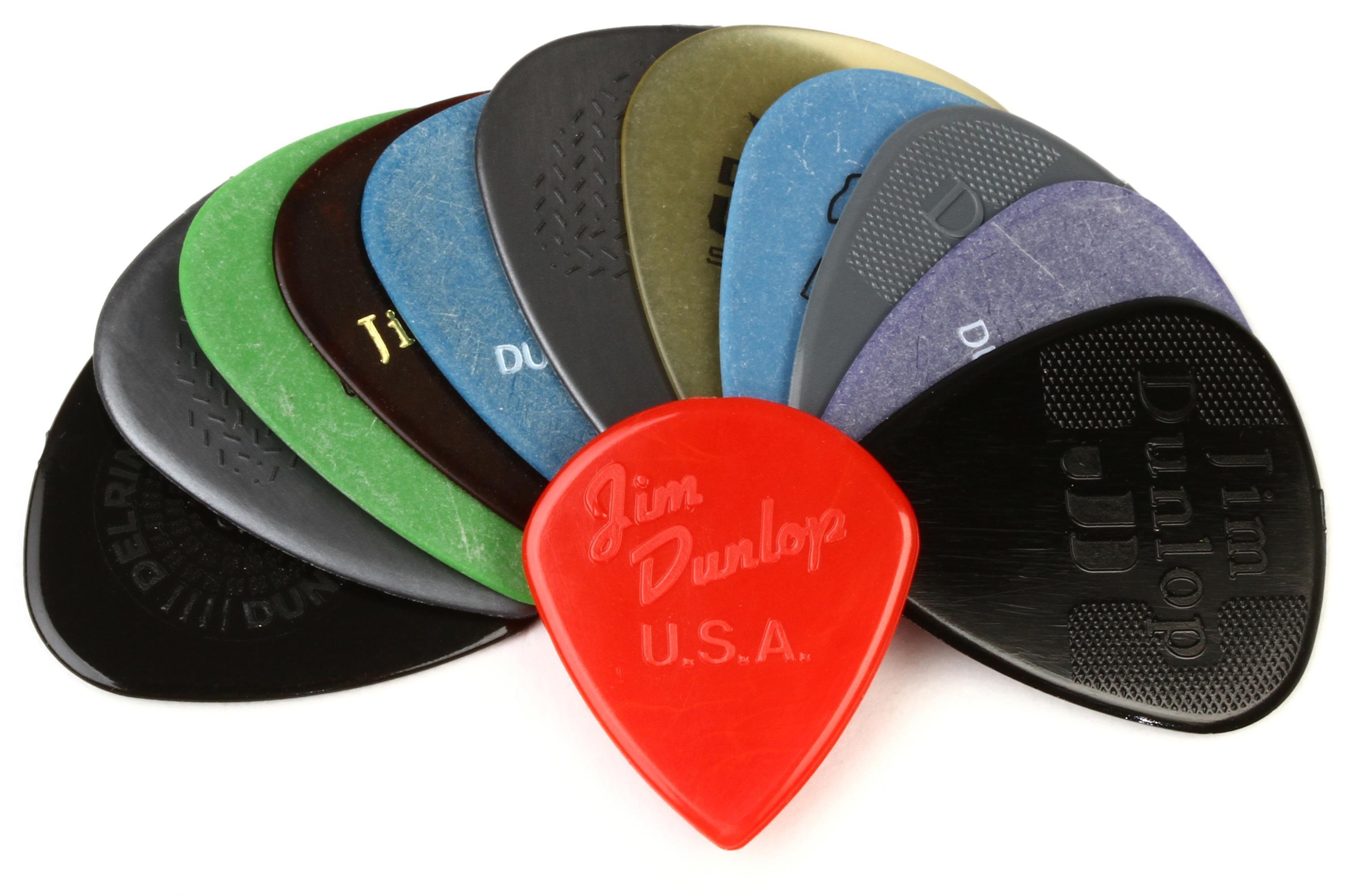 Dunlop PVP102 Guitar Pick Variety Pack - Medium/Heavy (12-pack)