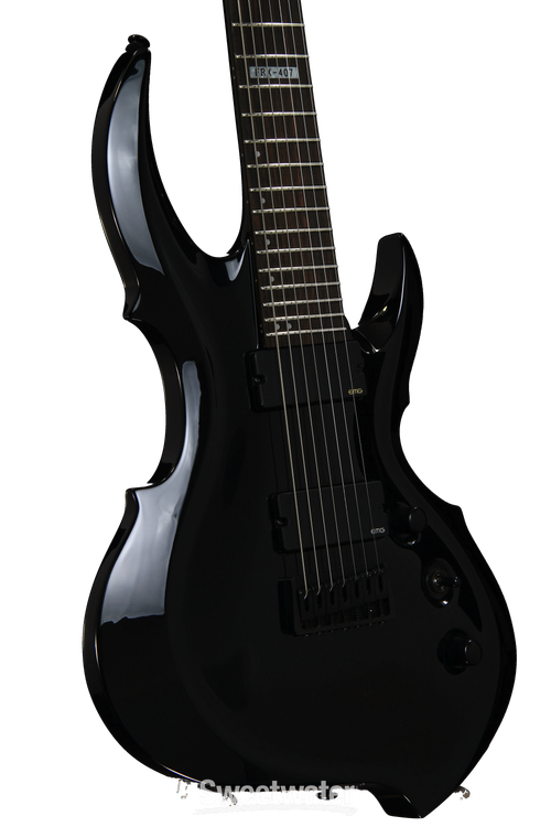 リチャードブラック ESP LTD FRX-407 - Black | Sweetwater