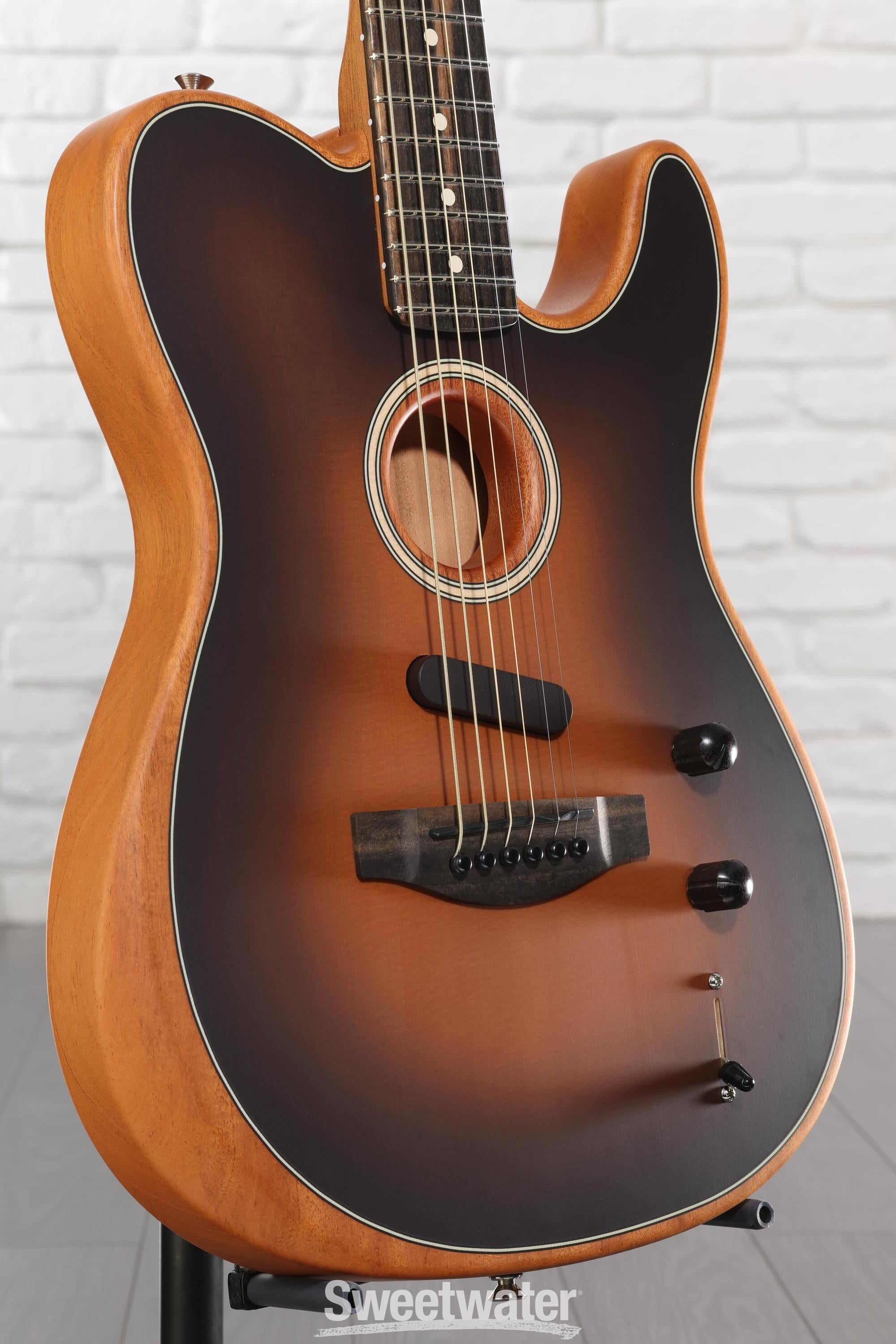 Fender American Acoustasonic Telecaster - Sunburst | Sweetwater