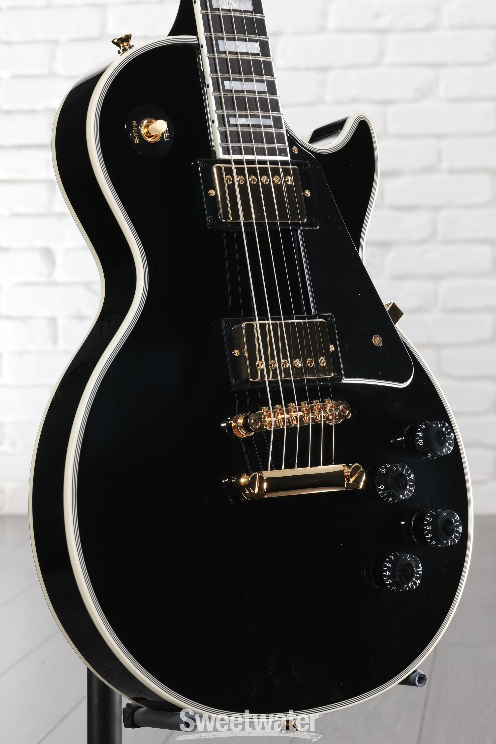 Epiphone Inspired by Gibson Custom Les Paul Custom Electric Guitar