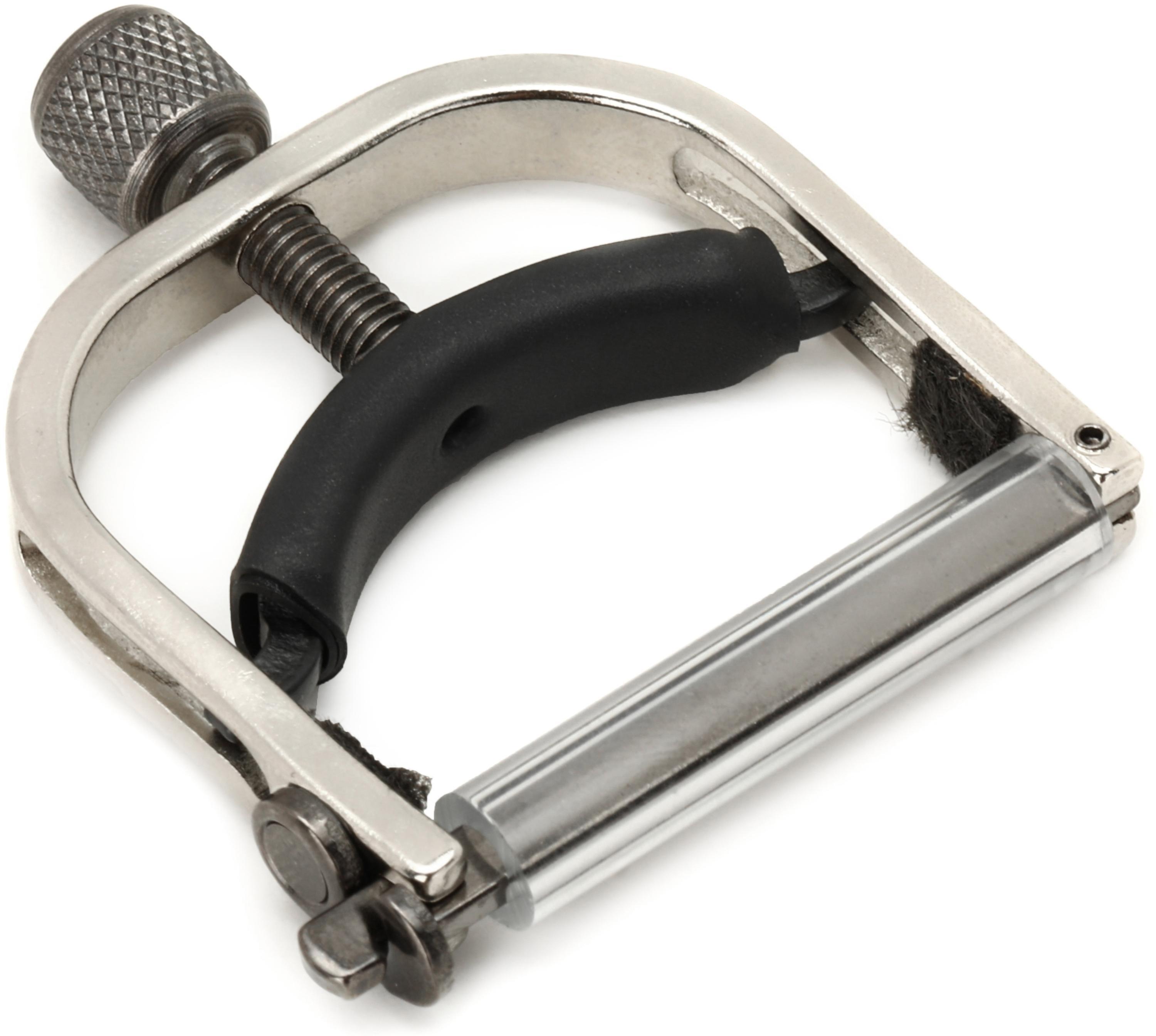 Capotasto Paige Original P-6E-Wide Per Chitarra Acustica - Ebano