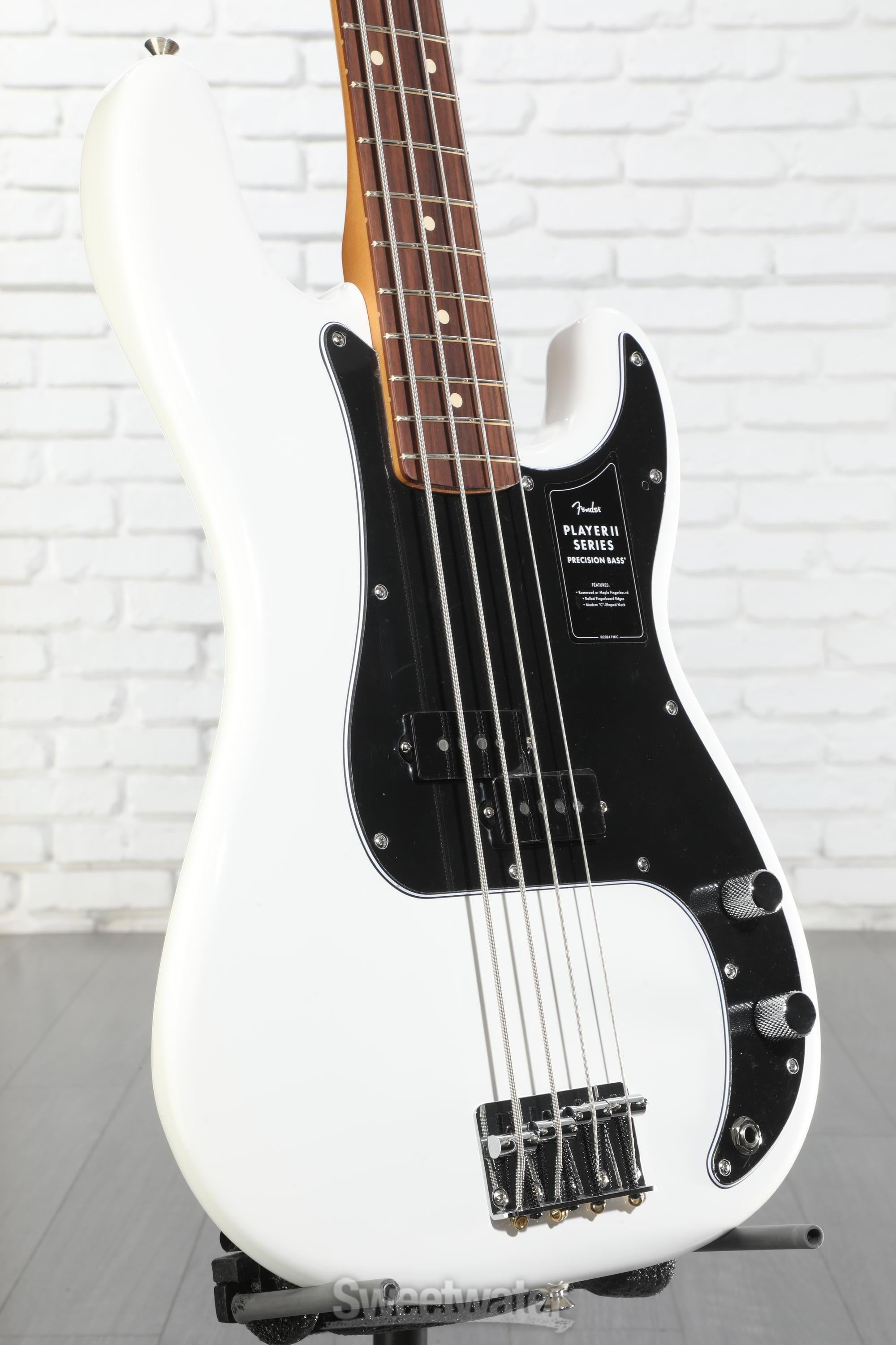 Fender Player II Precision Bass - Polar White with Rosewood Fingerboard
