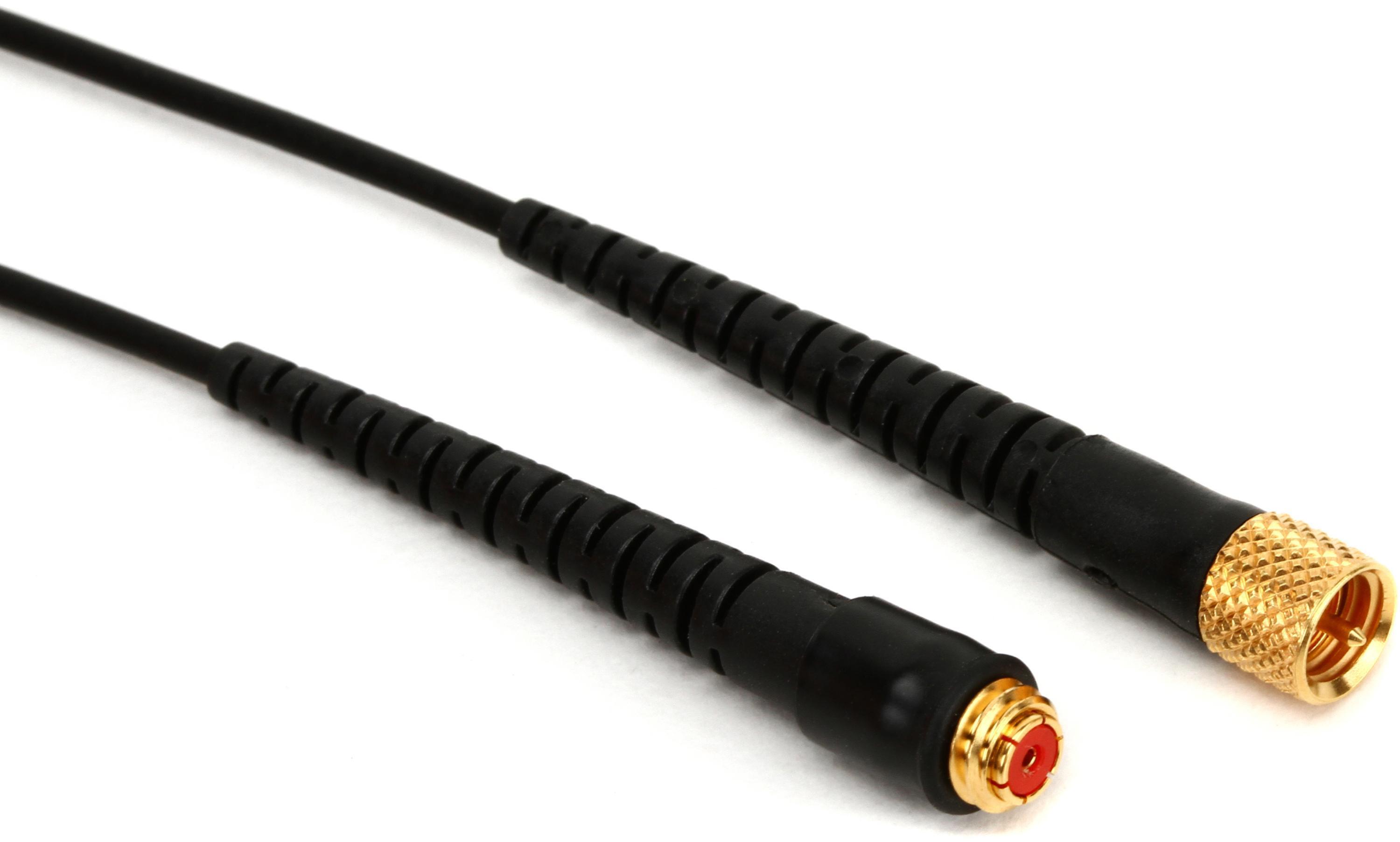 DPA CM1618B00 MicroDot Extension Cable, 1.6mm, 1.8m (5.9 foot) - Black ...