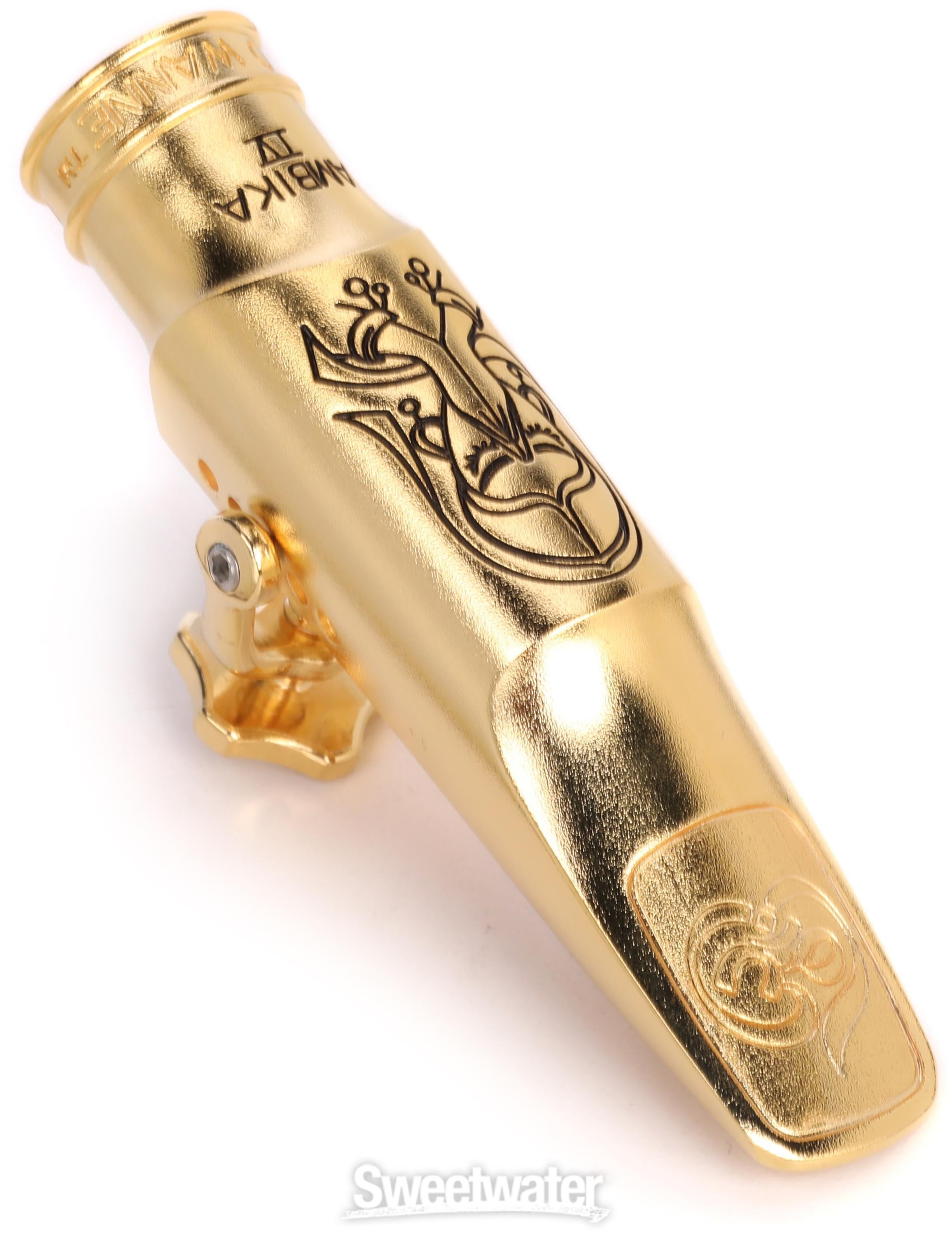 Theo Wanne AMBIKA 4 Tenor Saxophone Mouthpiece - 6*, Gold-plated