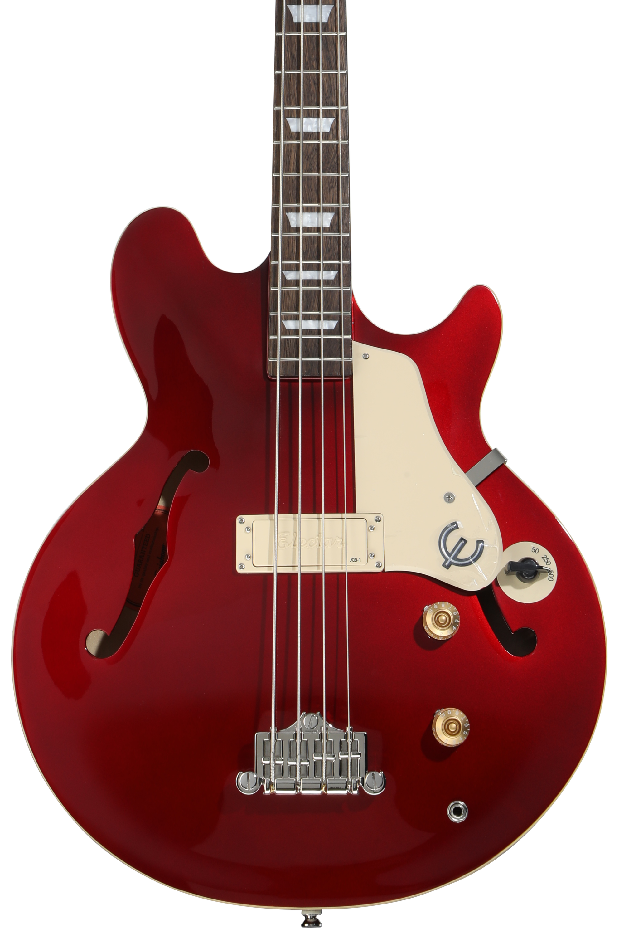 ベース Epiphone Jack Casady Bass Epiphone Jack Casady Signature Bass - Sparkling Burgundy | Sweetwater