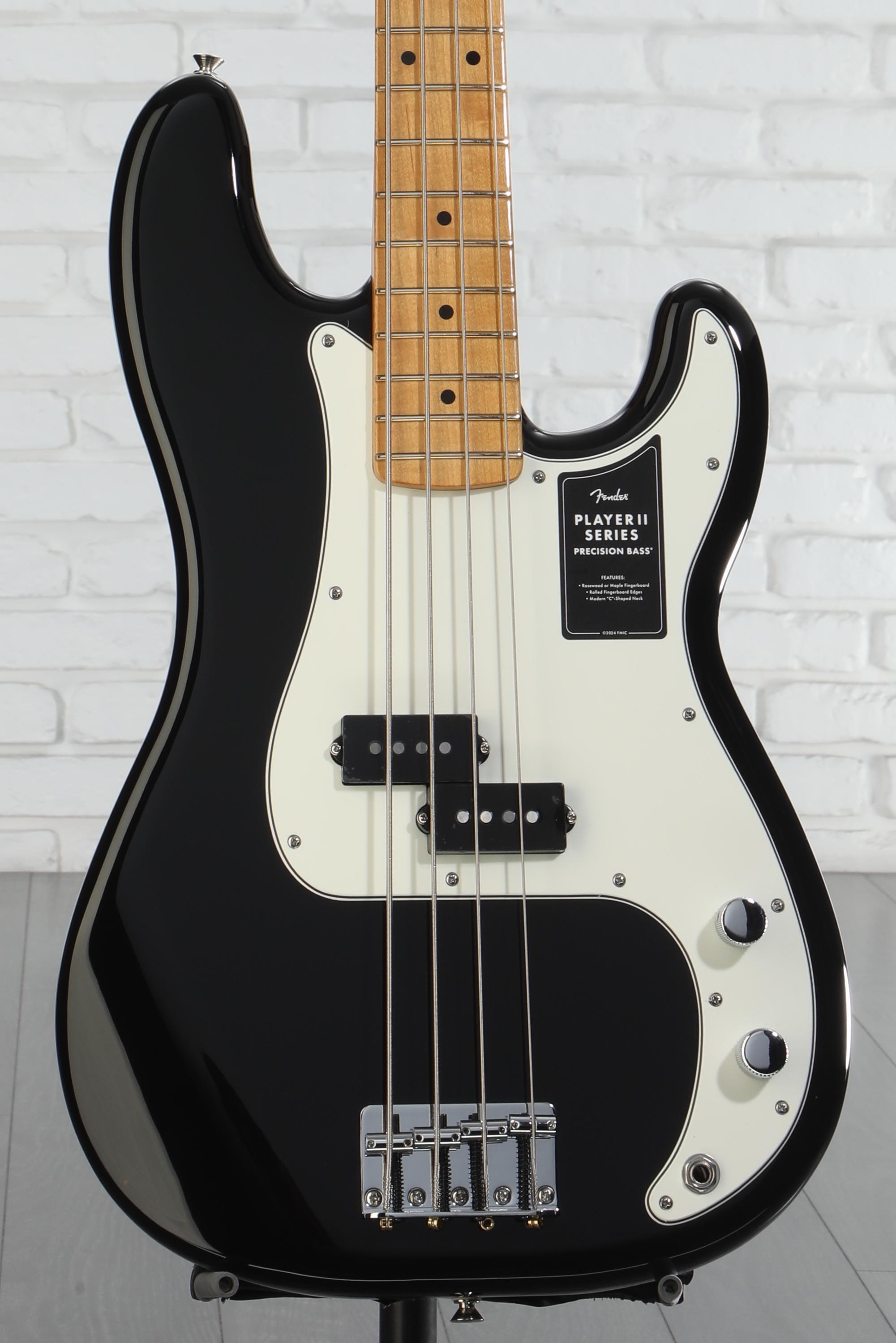 本日限定価格Fender Player Ⅱ Precision Bass BLK Fender Player II Precision Bass - Black | Sweetwater