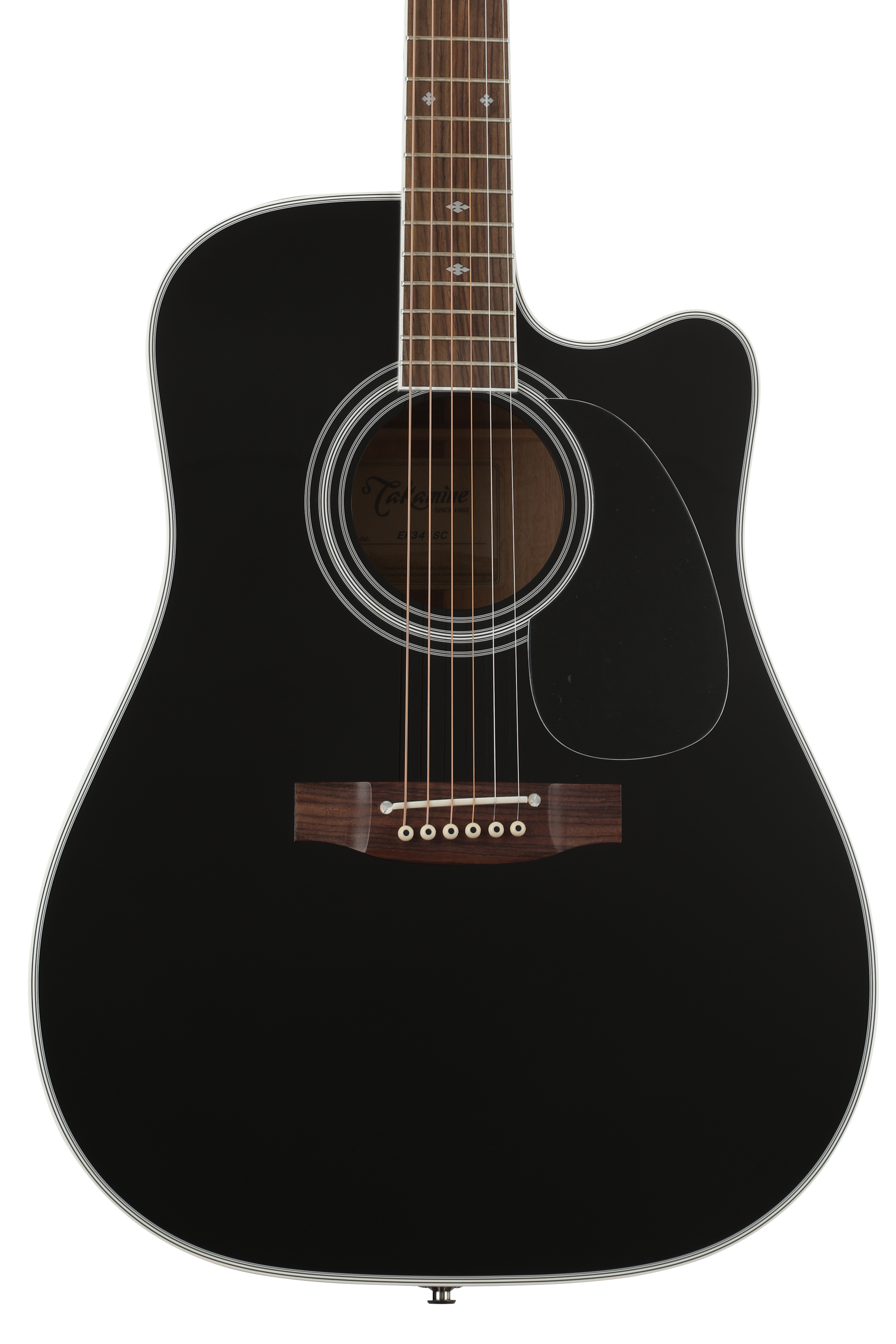 Takamine Legacy EF341SC Acoustic-electric Guitar - Black