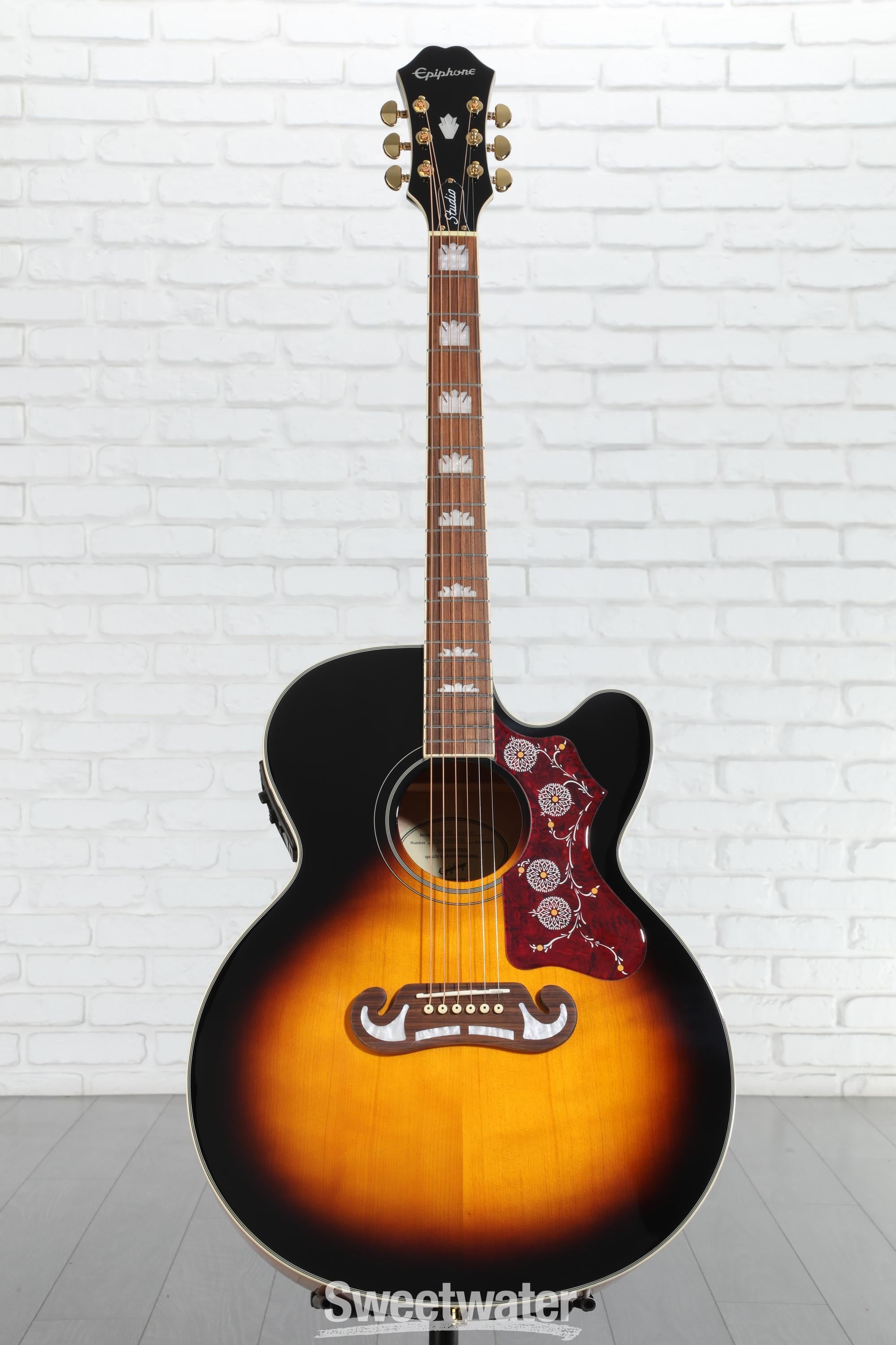 k*u様 アコースティックギター　epiphone　エピフォン　ej-200na Epiphone EJ-200 - Natural | Sweetwater