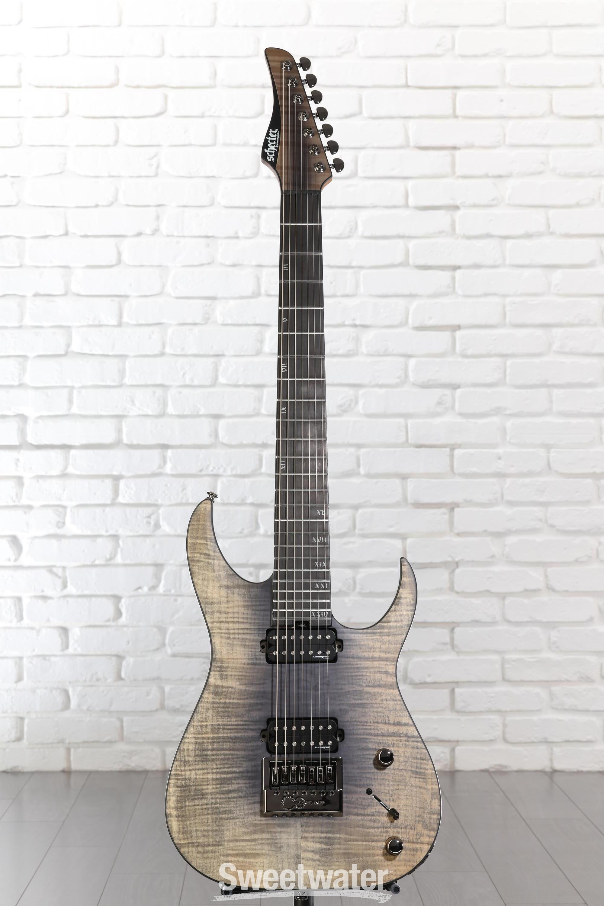 Schecter Banshee Mach-7 Evertune Electric Guitar - Fallout Burst