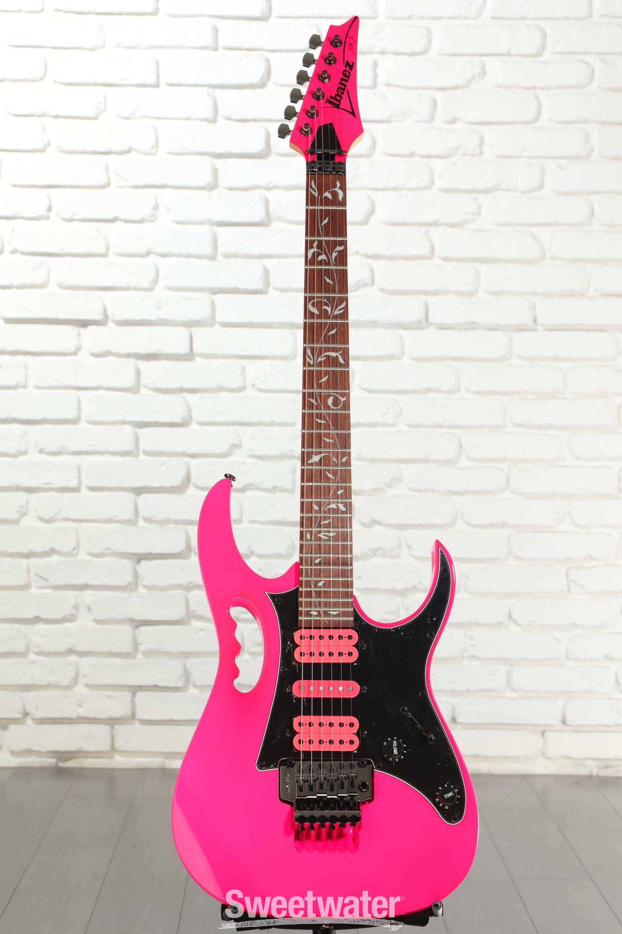Ibanez Steve Vai Signature JEMJRSP - Pink | Sweetwater